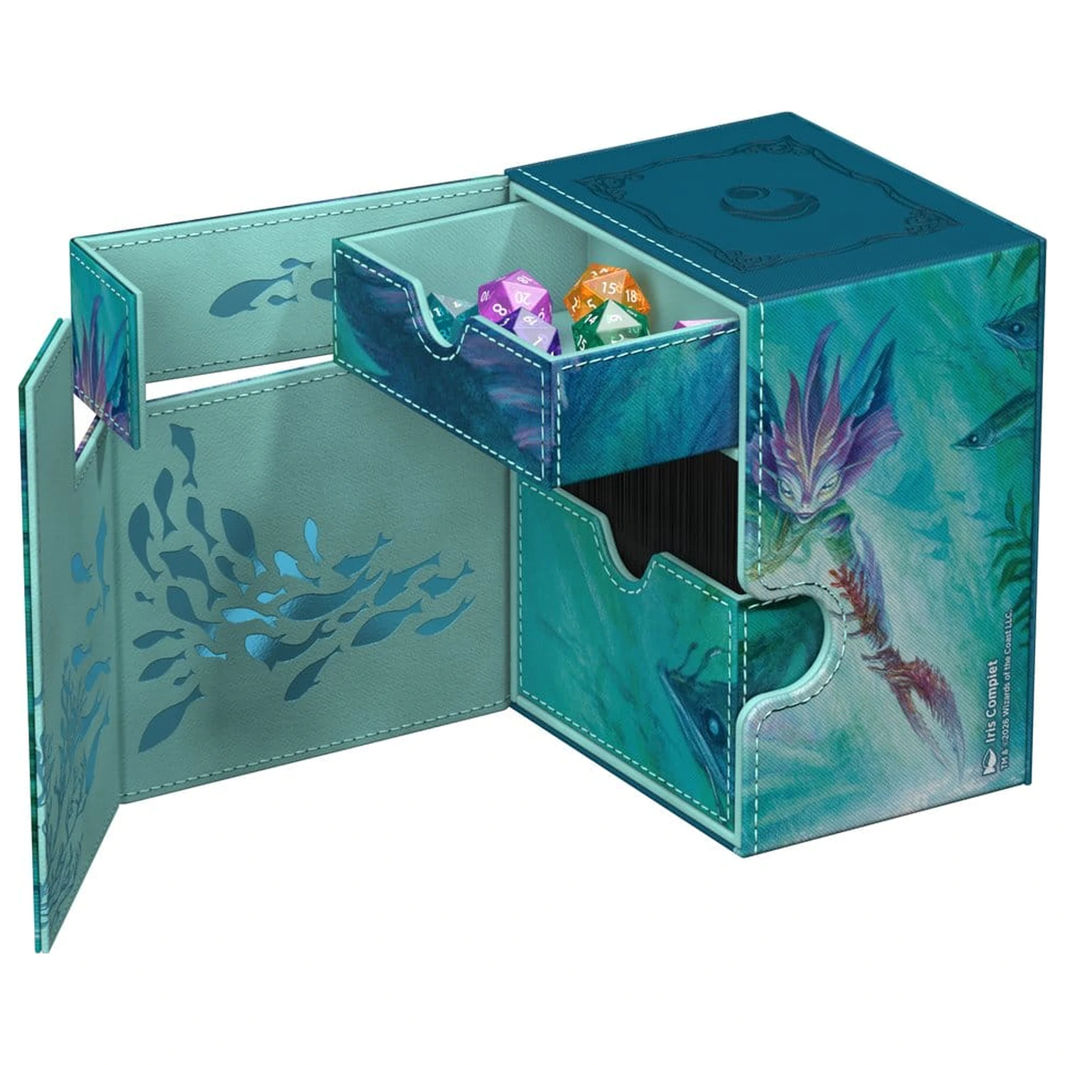 Ultimate Guard Flip'n'Tray 133+ Xenoskin Magic: The Gathering "Lorwyn Eclipsed" - Silvergill Mentor fotografii produktu