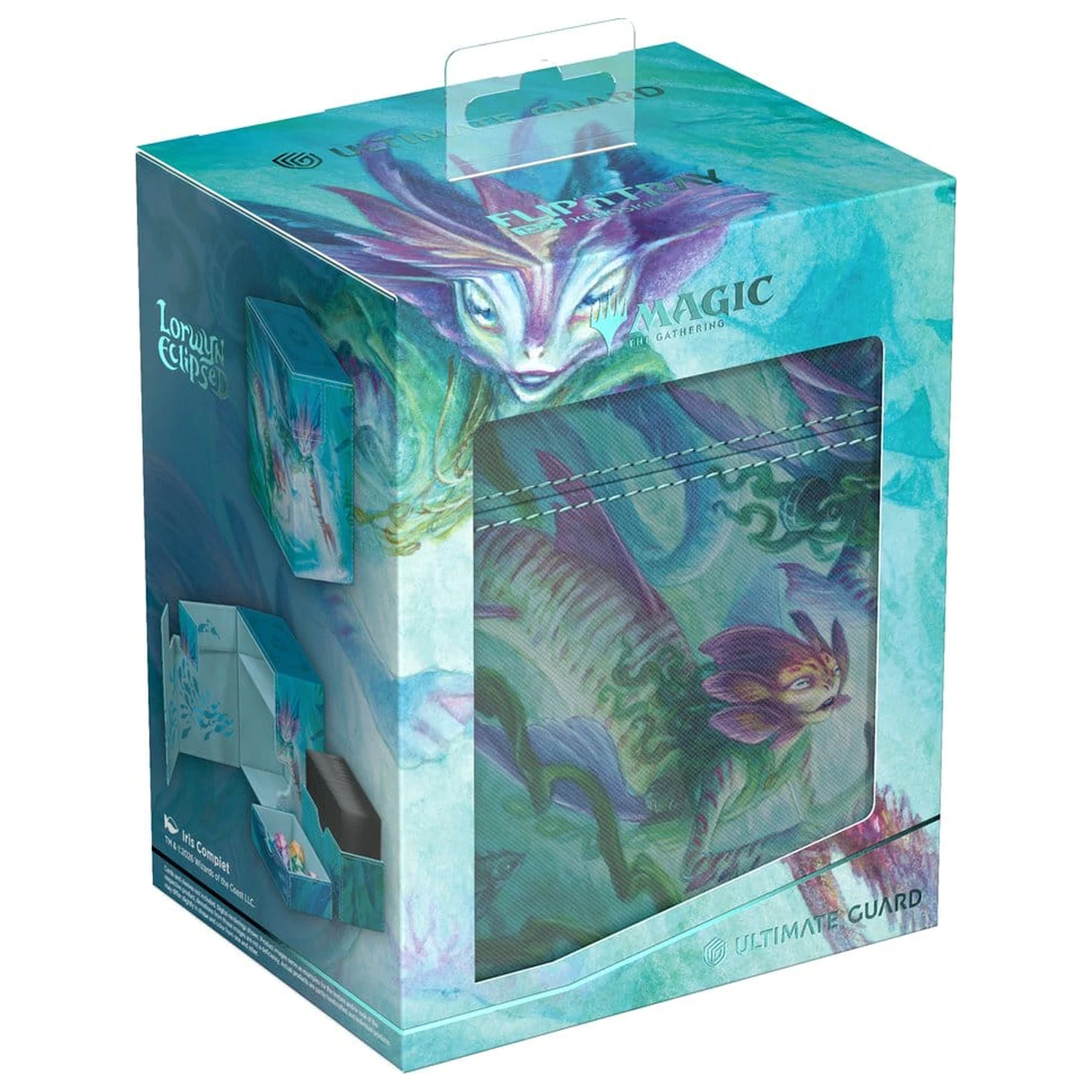Ultimate Guard Flip'n'Tray 133+ Xenoskin Magic: The Gathering "Lorwyn Eclipsed" - Silvergill Mentor fotografii produktu