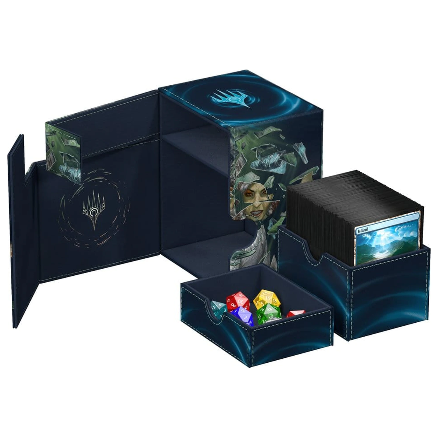 Ultimate Guard Flip'n'Tray 133+ Xenoskin Magic: The Gathering "Reality Fracture" - Way of the Mind Sculptor / Way of the Paradox fotografii produktu