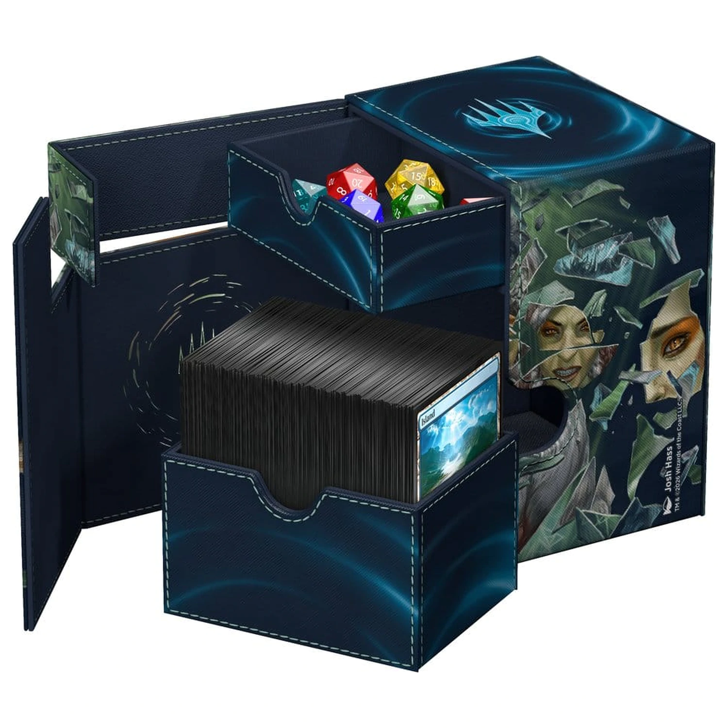 Ultimate Guard Flip'n'Tray 133+ Xenoskin Magic: The Gathering "Reality Fracture" - Way of the Mind Sculptor / Way of the Paradox fotografii produktu