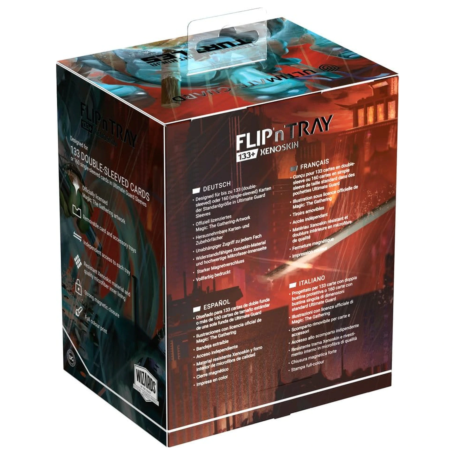 Ultimate Guard Flip'n'Tray 133+ Xenoskin Magic: The Gathering | Teenage Mutant Ninja Turtles - Last Ronin fotografii produktu