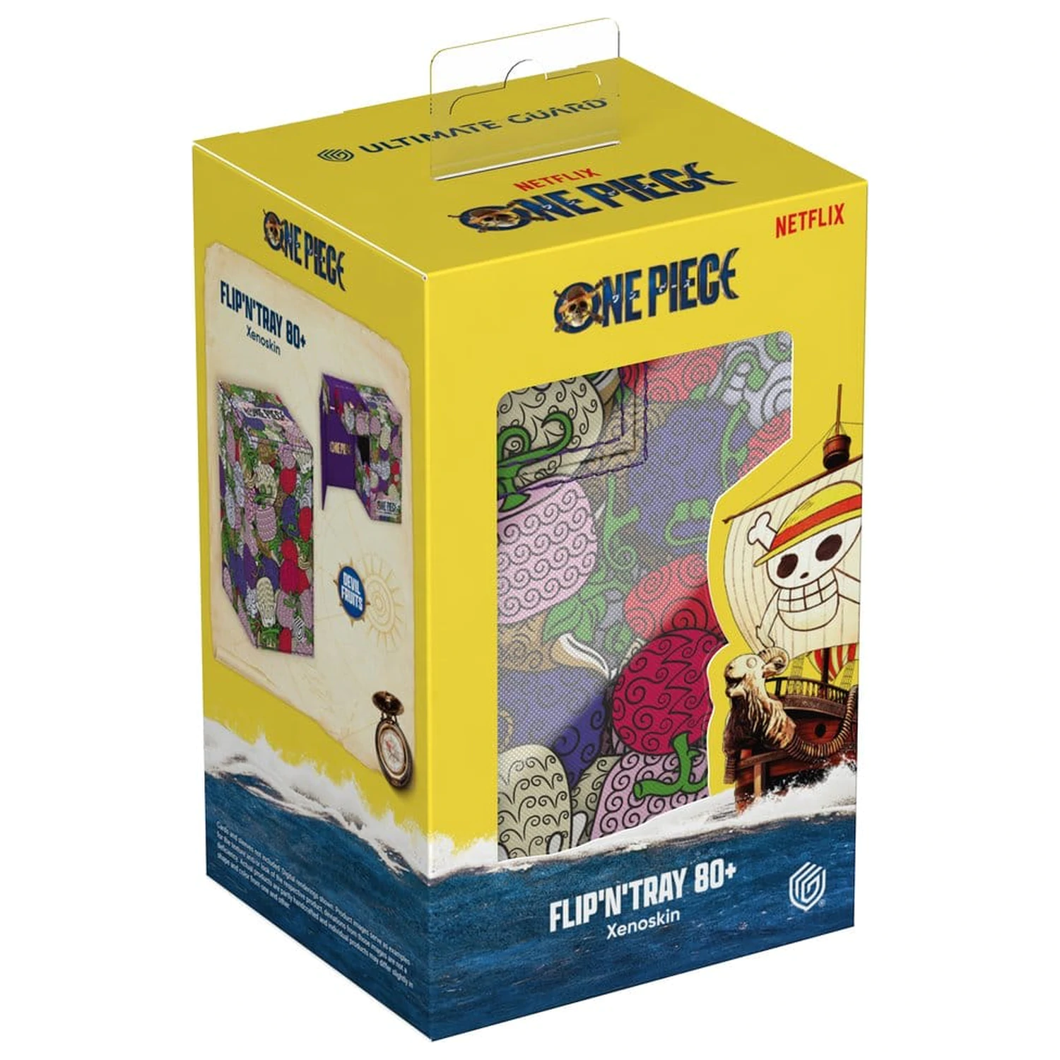 Ultimate Guard Flip'n'Tray 80+ Xenoskin One Piece - Devil Fruits fotografii produktu