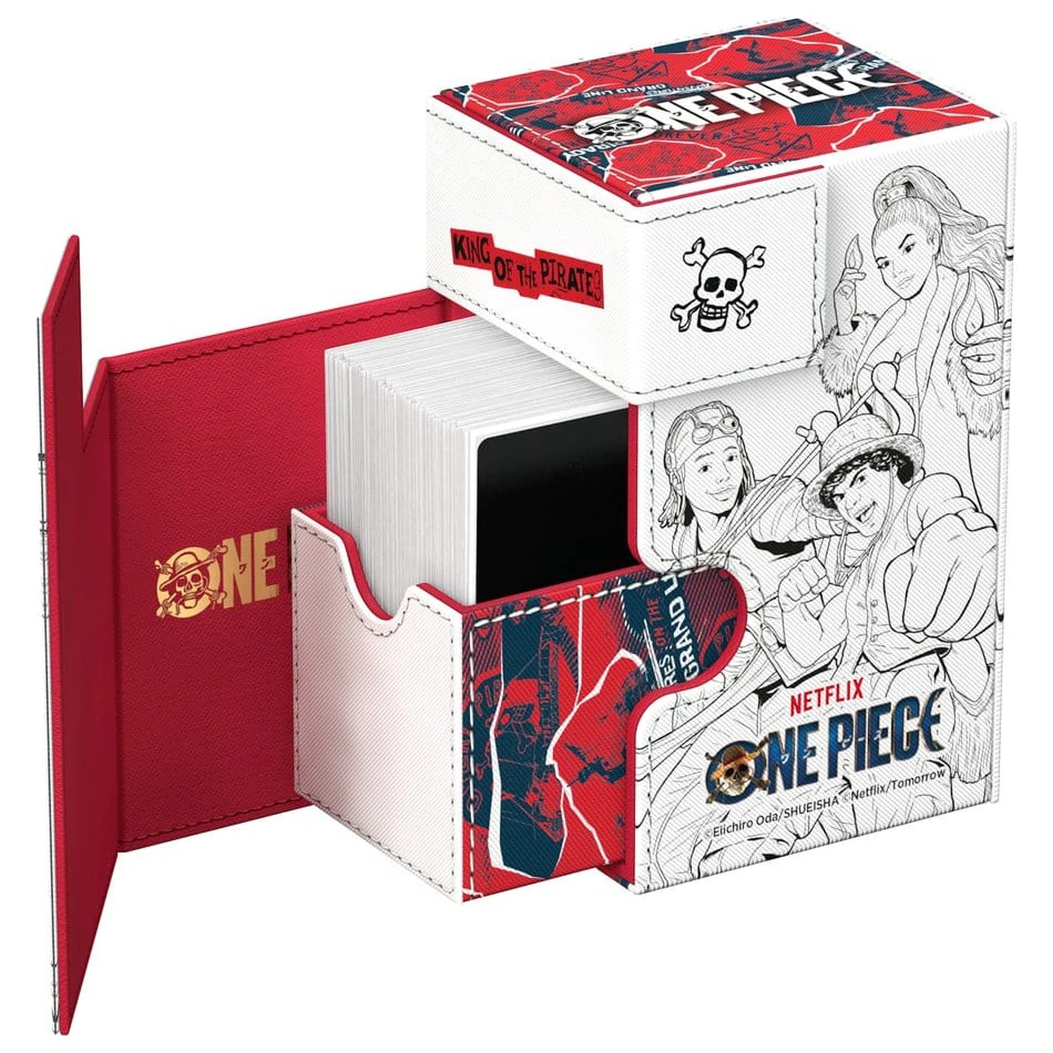 Ultimate Guard Flip'n'Tray 80+ Xenoskin One Piece - Sketch fotografii produktu