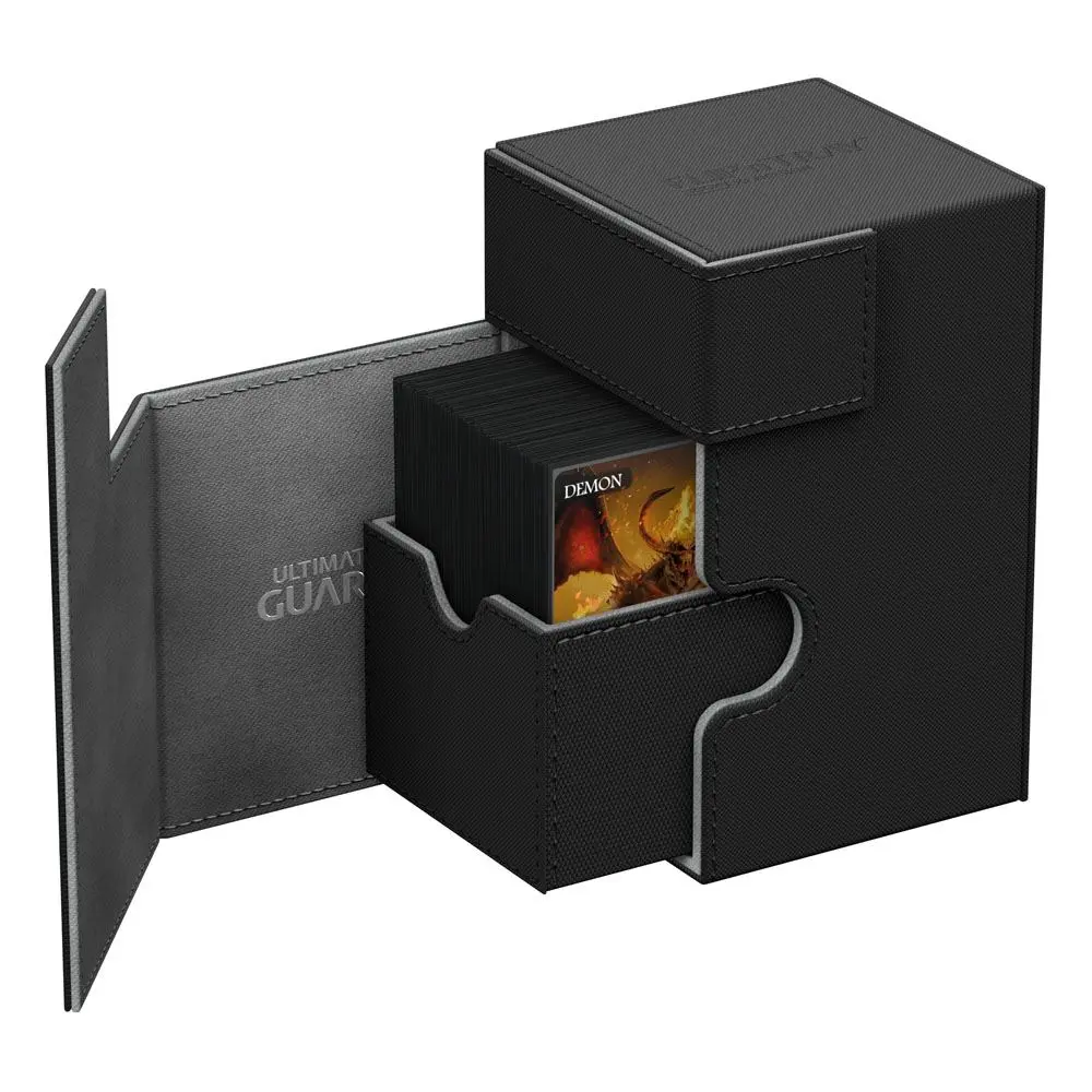 Ultimate Guard Flip´n´Tray pouzdro na balíček 100+ Standard Size XenoSkin Black fotografii produktu