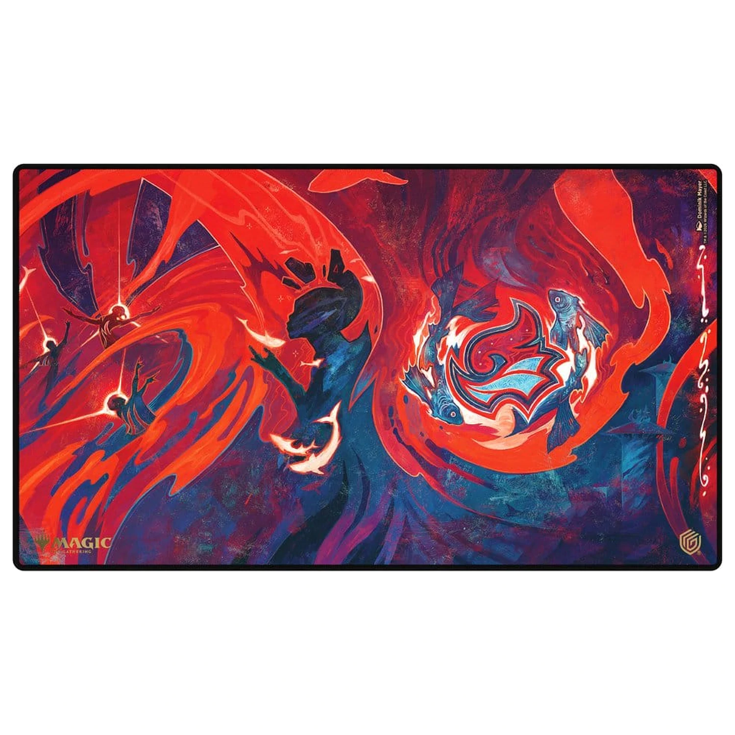 Ultimate Guard Play-Mat Magic: The Gathering "Secrets of Strixhaven" - Prismari fotografii produktu