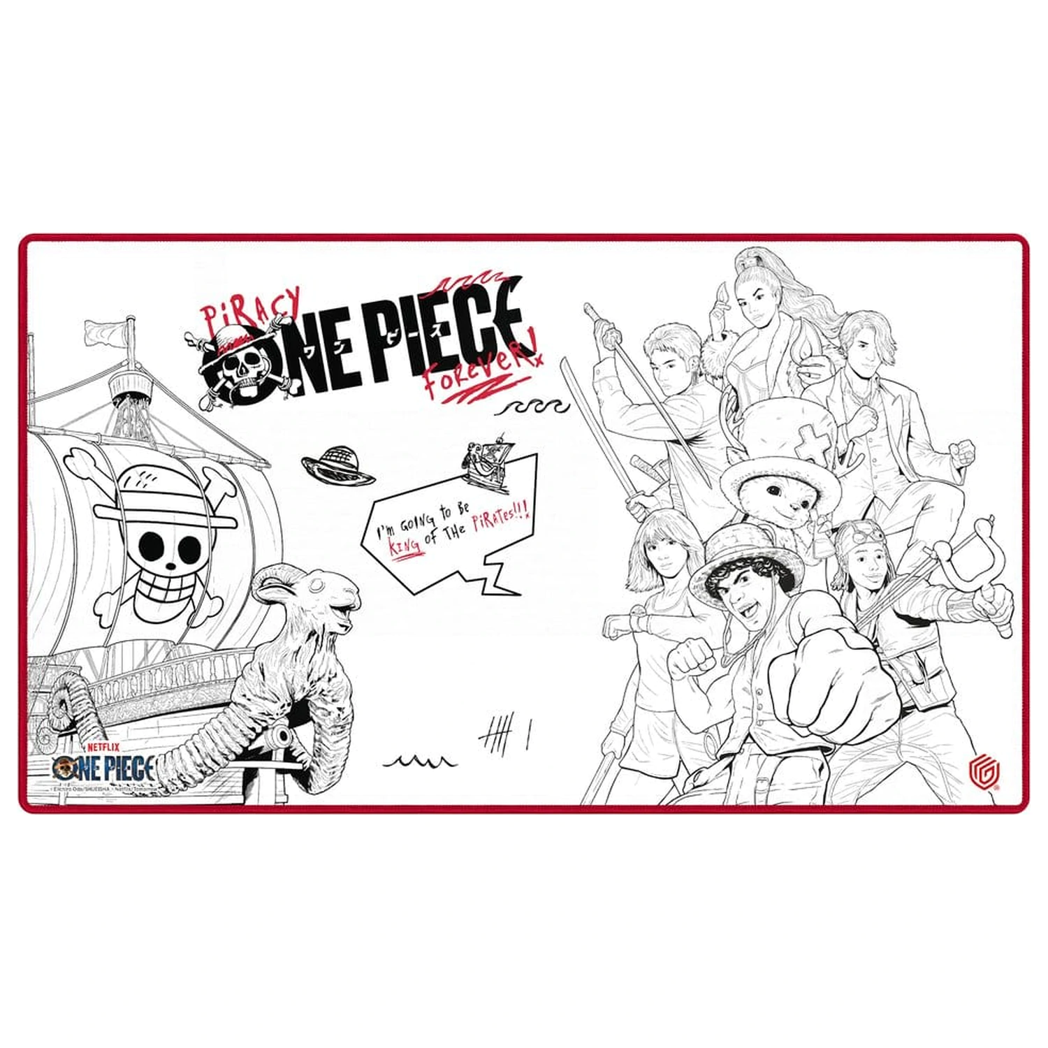 Ultimate Guard Podložka na hraní One Piece - Sketch fotografii produktu