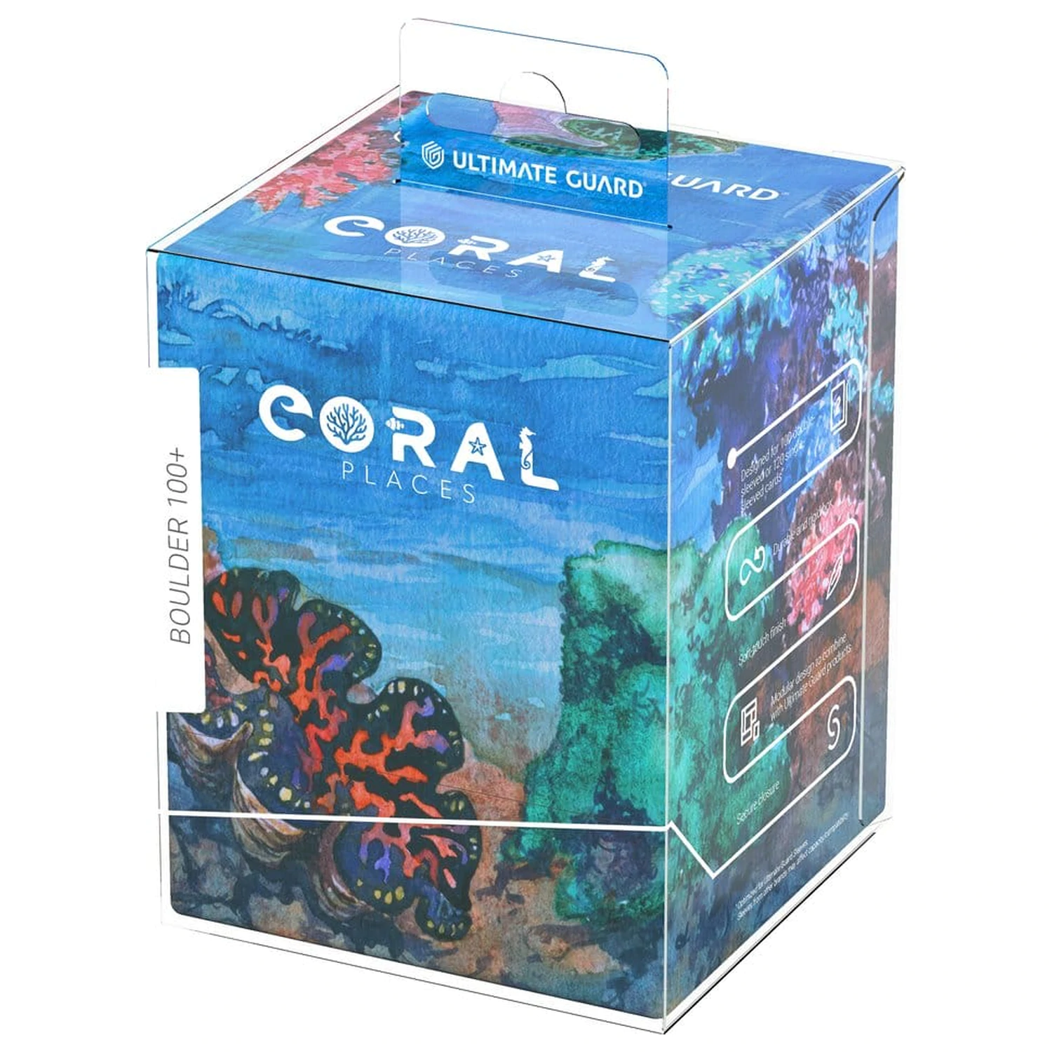 Ultimate Guard RTE Boulder 100+ Coral Places - Seablue Hush fotografii produktu