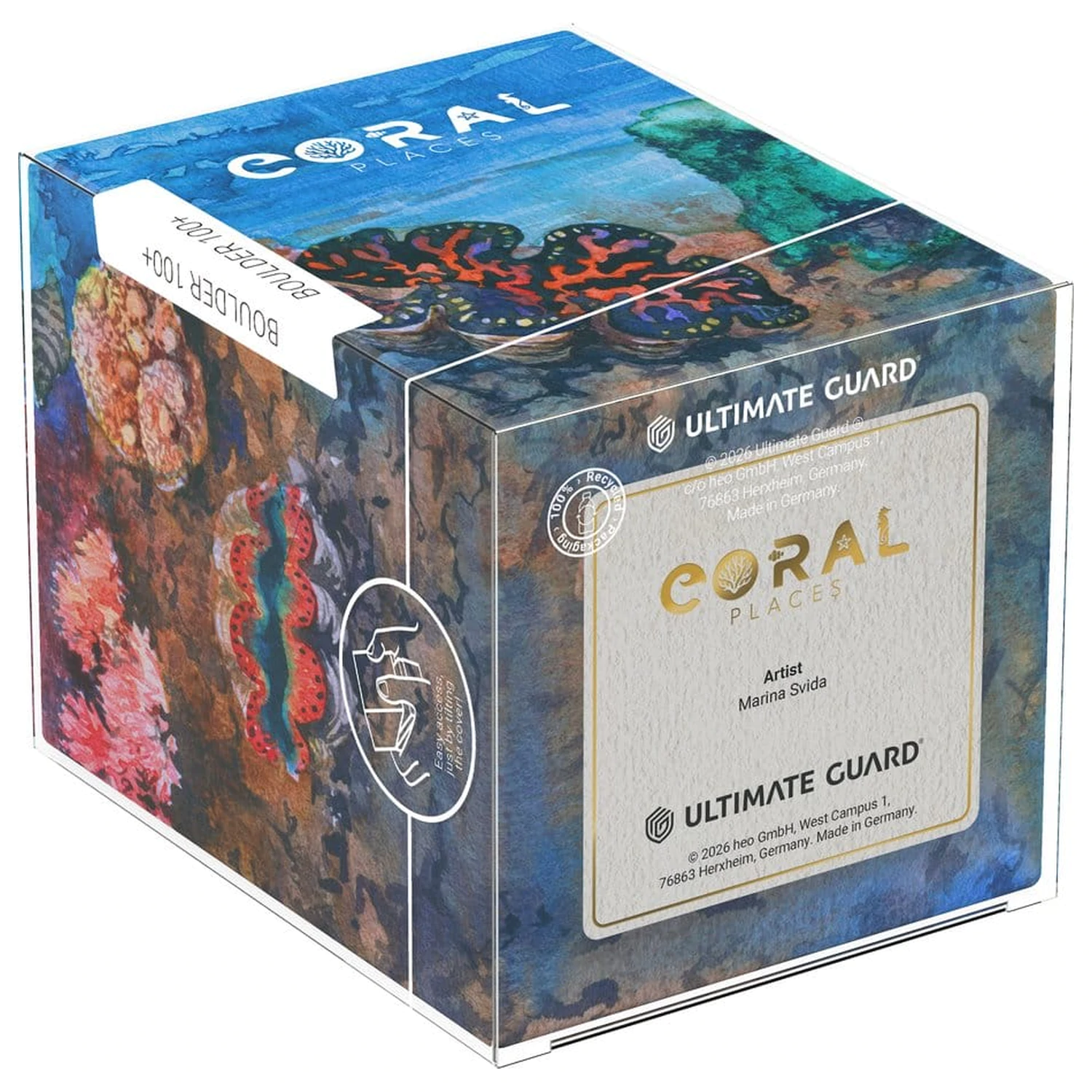 Ultimate Guard RTE Boulder 100+ Coral Places - Seablue Hush fotografii produktu
