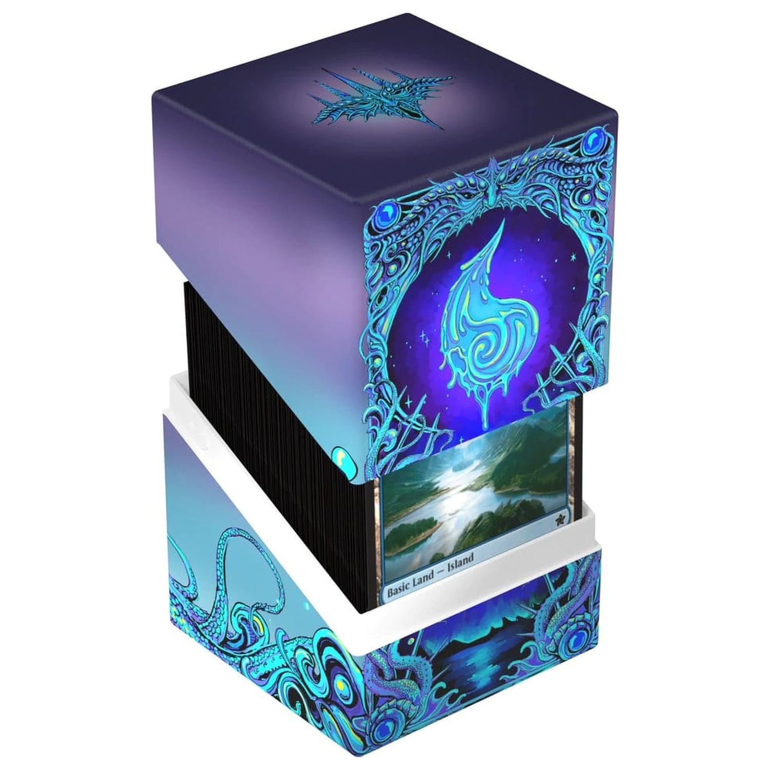 Ultimate Guard RTE Boulder 100+ Magic: The Gathering "Mana Token" - Island fotografii produktu