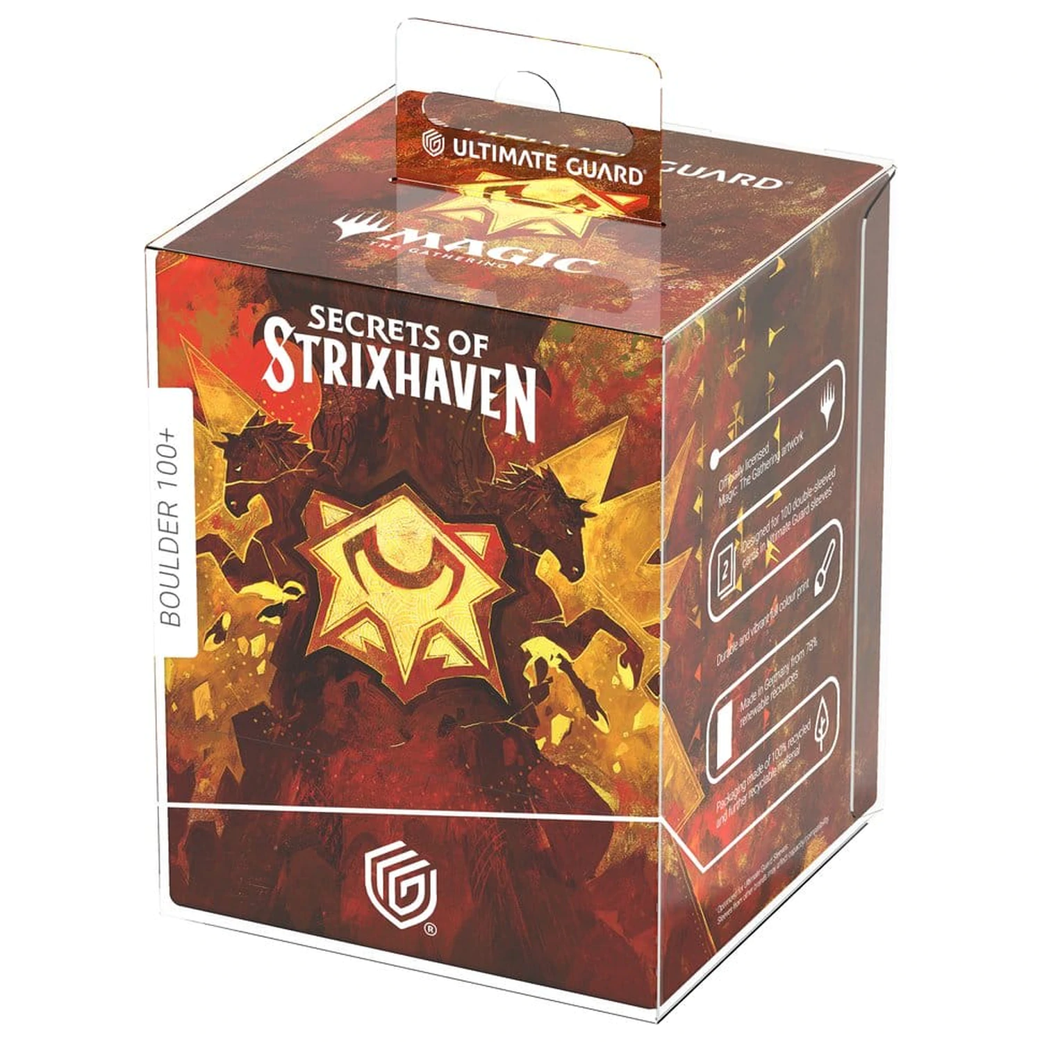Ultimate Guard RTE Boulder 100+ Magic: The Gathering "Secrets of Strixhaven" - Lorehold fotografii produktu