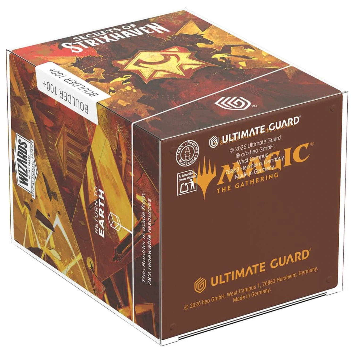 Ultimate Guard RTE Boulder 100+ Magic: The Gathering "Secrets of Strixhaven" - Lorehold fotografii produktu