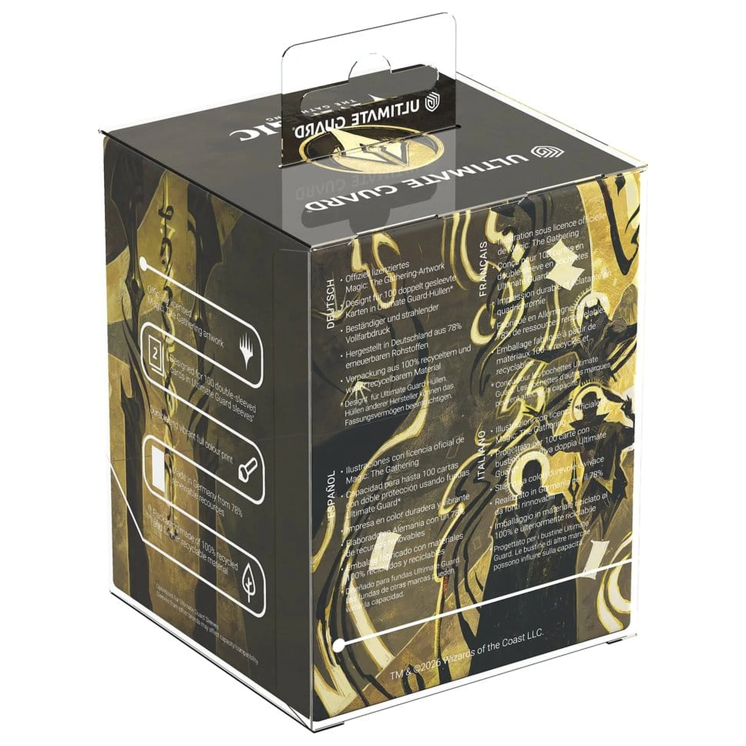 Ultimate Guard RTE Boulder 100+ Magic: The Gathering "Secrets of Strixhaven" - Silverquill fotografii produktu