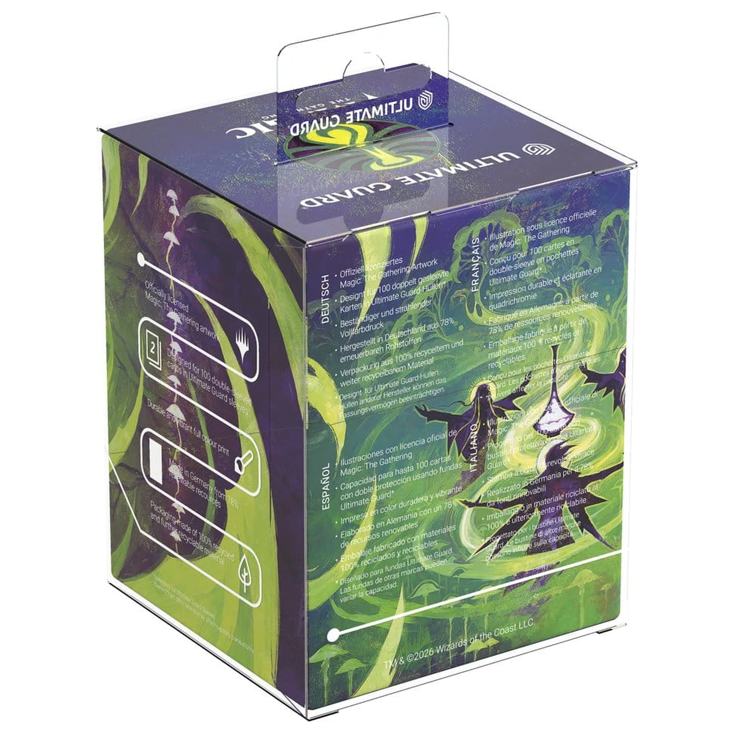 Ultimate Guard RTE Boulder 100+ Magic: The Gathering "Secrets of Strixhaven" - Witherbloom fotografii produktu