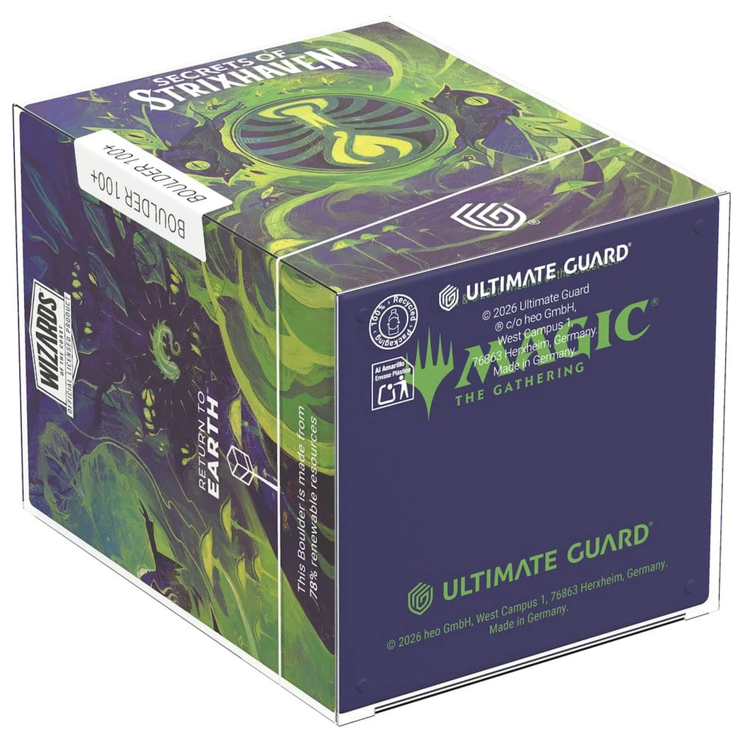 Ultimate Guard RTE Boulder 100+ Magic: The Gathering "Secrets of Strixhaven" - Witherbloom fotografii produktu