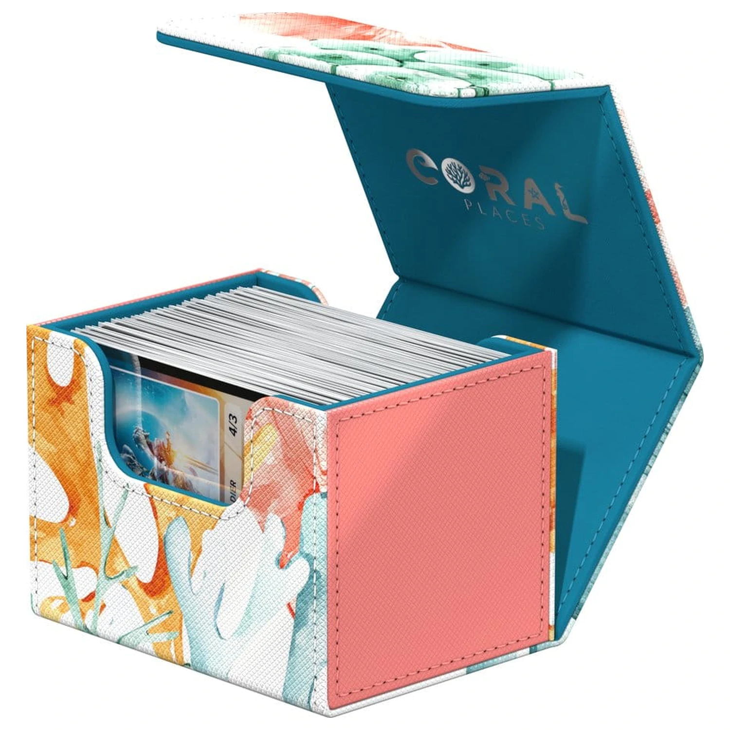 Ultimate Guard Sidewinder 100+ Xenoskin "Coral Places" - Coralline Eden fotografii produktu