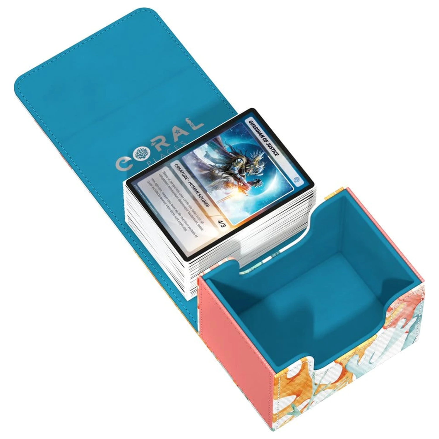 Ultimate Guard Sidewinder 100+ Xenoskin "Coral Places" - Coralline Eden fotografii produktu