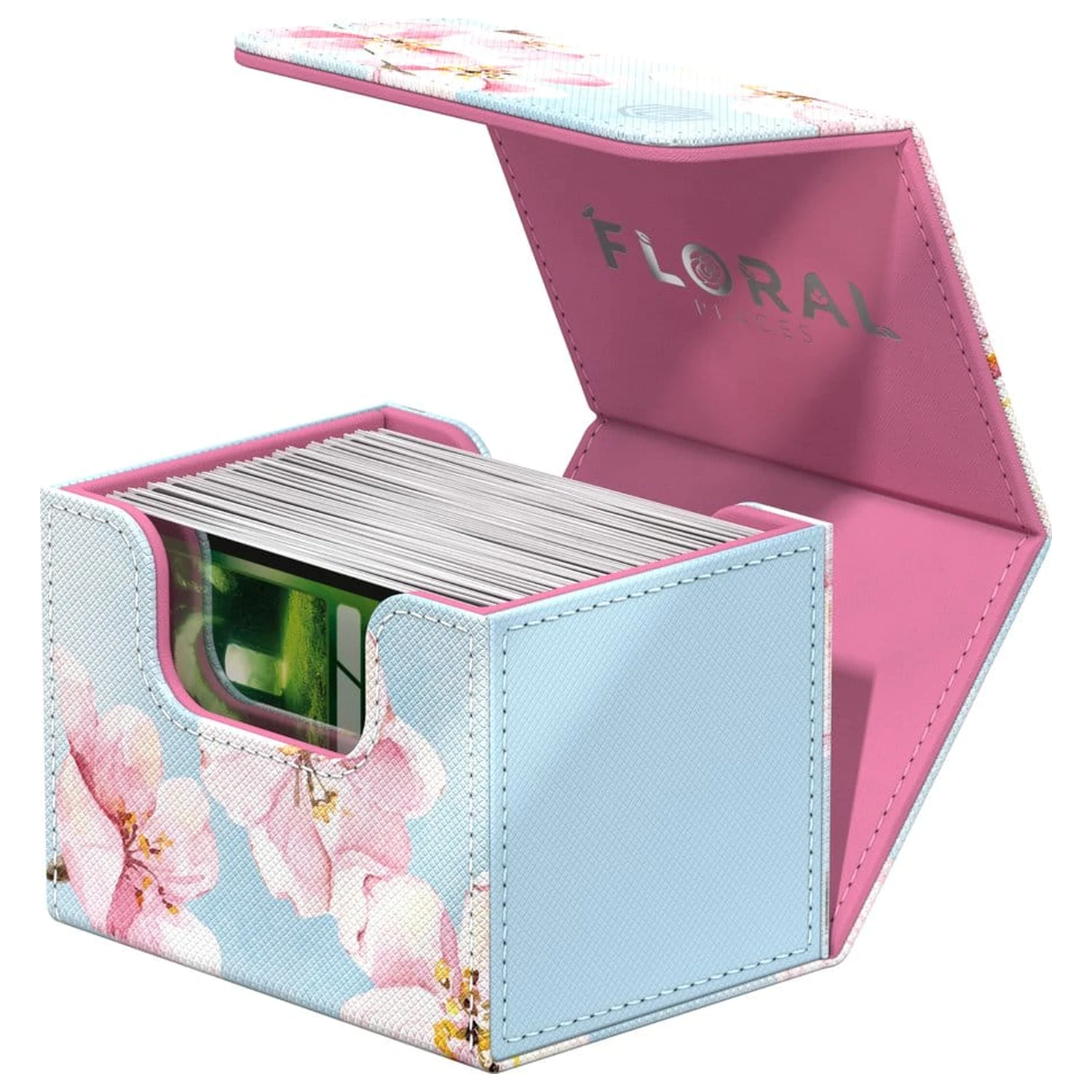 Ultimate Guard Sidewinder 100+ Xenoskin "Floral Places" - Cherry Blossom fotografii produktu