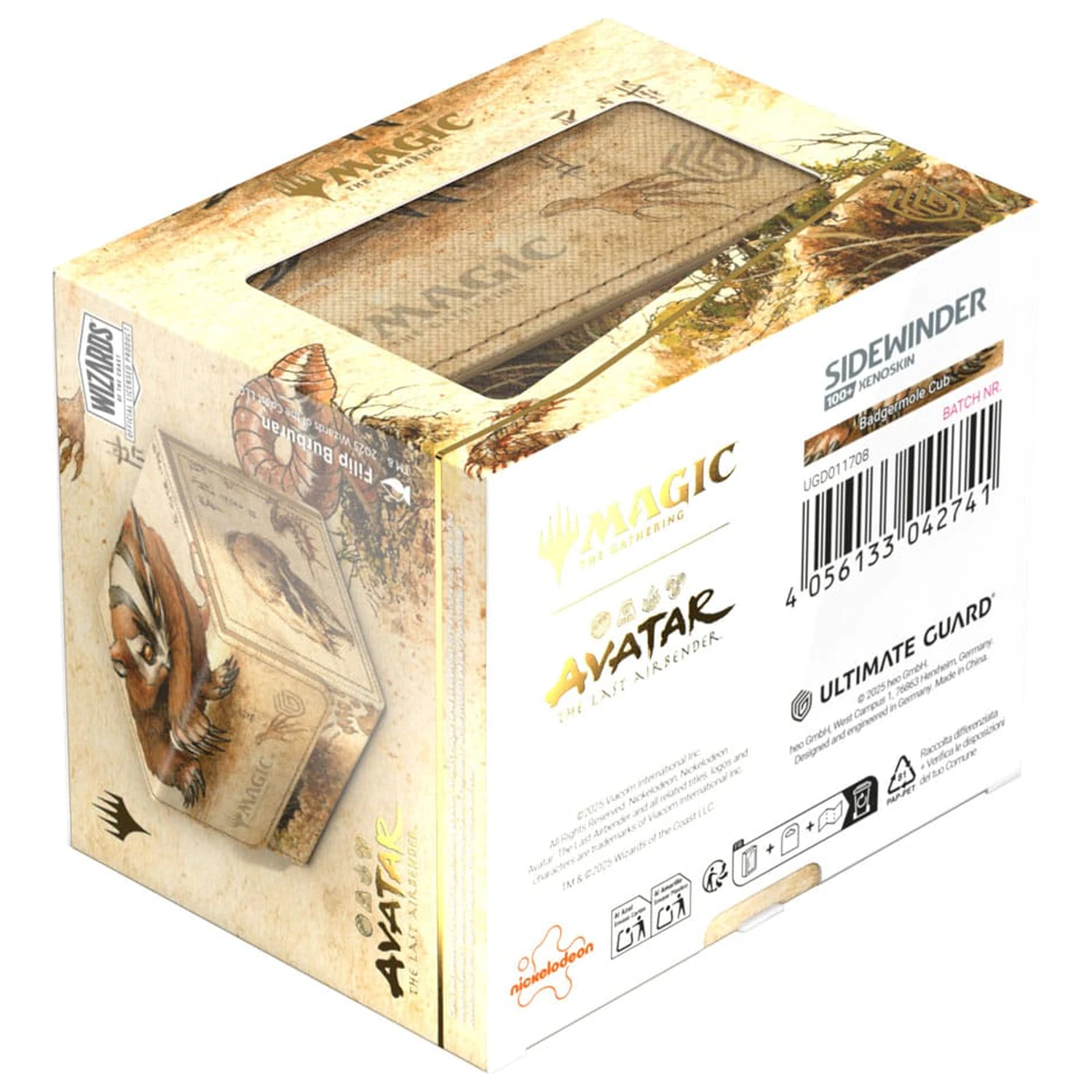 Ultimate Guard Sidewinder 100+ Xenoskin Magic: The Gathering | Avatar: The Last Airbender - Mládě Jezevčího Krta fotografii produktu