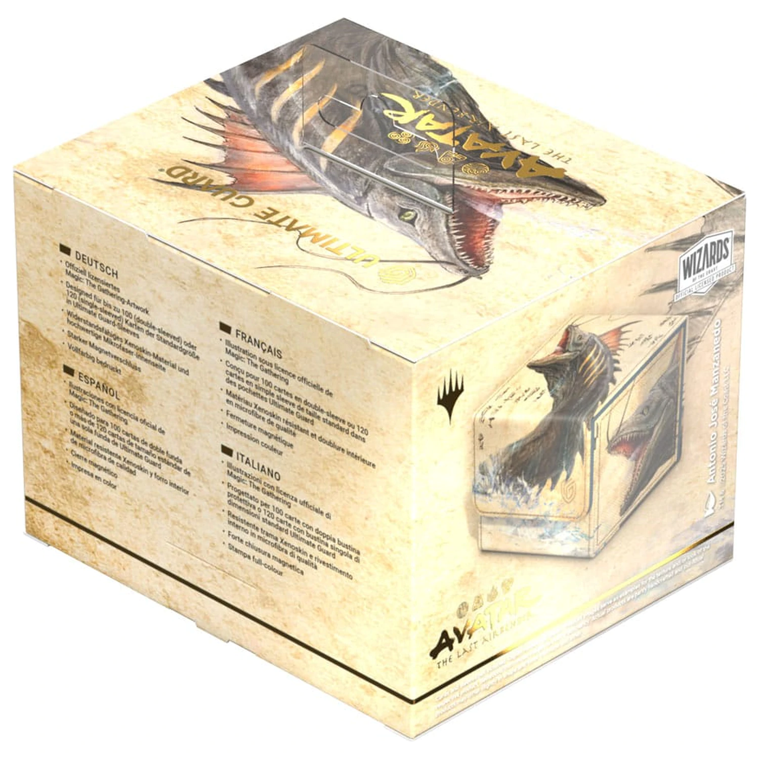 Ultimate Guard Sidewinder 100+ Xenoskin Magic: The Gathering | Avatar: The Last Airbender - The Unagi of Kyoshi Island fotografii produktu