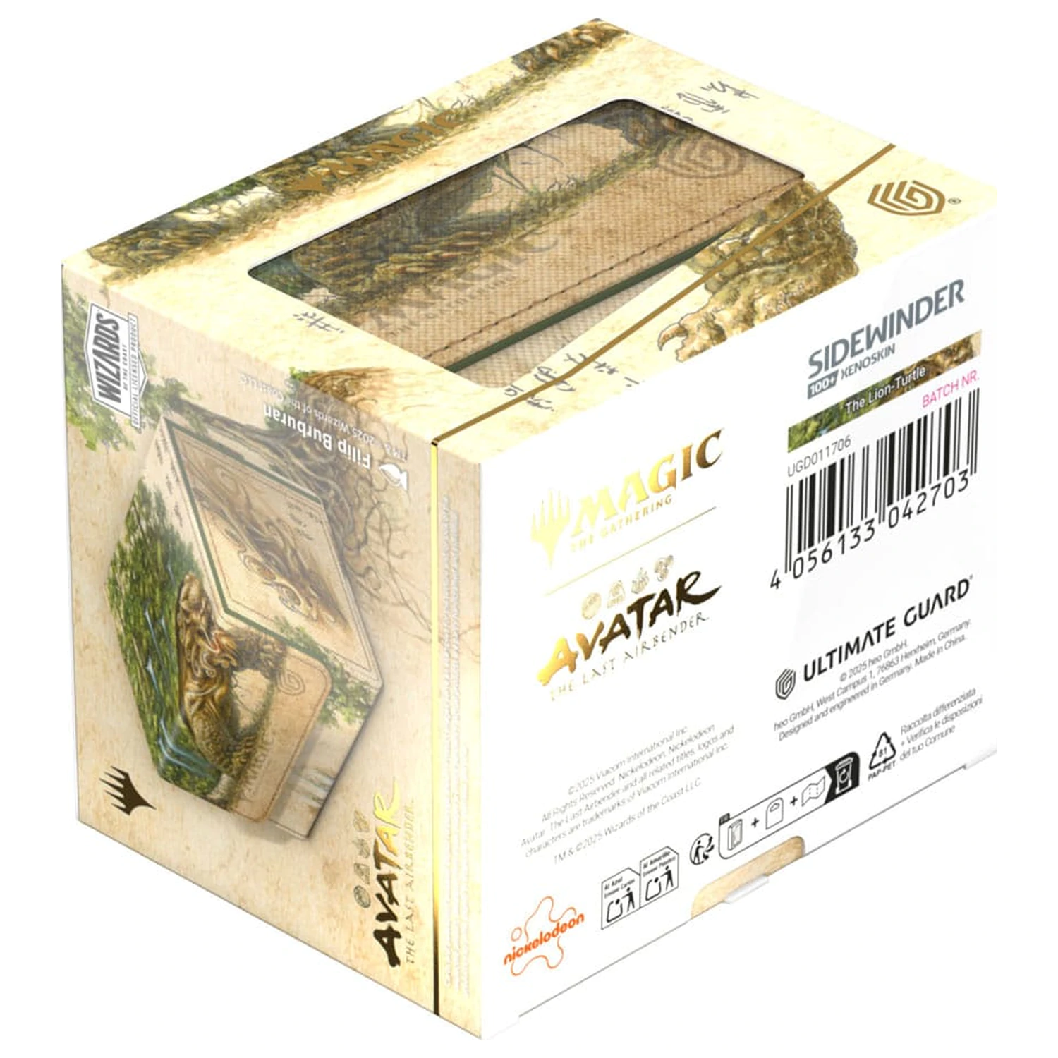 Ultimate Guard Sidewinder 100+ Xenoskin Magic: The Gathering | Avatar: The Last Airbender - The Lion-Turtle fotografii produktu