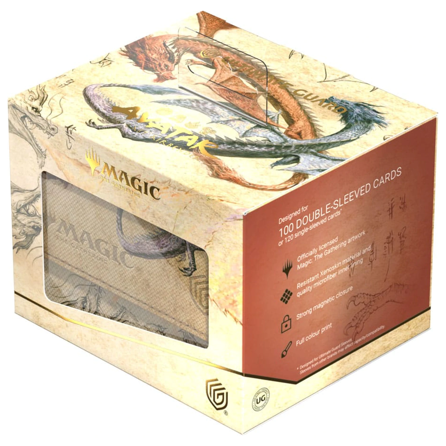 Ultimate Guard Sidewinder 100+ Xenoskin Magic: The Gathering | Avatar: The Last Airbender - Ran and Shaw krabička na balíček fotografii produktu