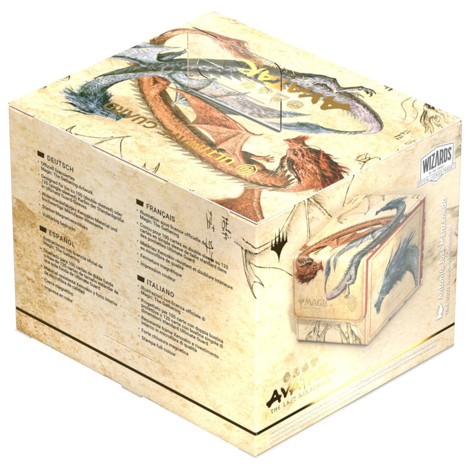 Ultimate Guard Sidewinder 100+ Xenoskin Magic: The Gathering | Avatar: The Last Airbender - Ran and Shaw krabička na balíček fotografii produktu