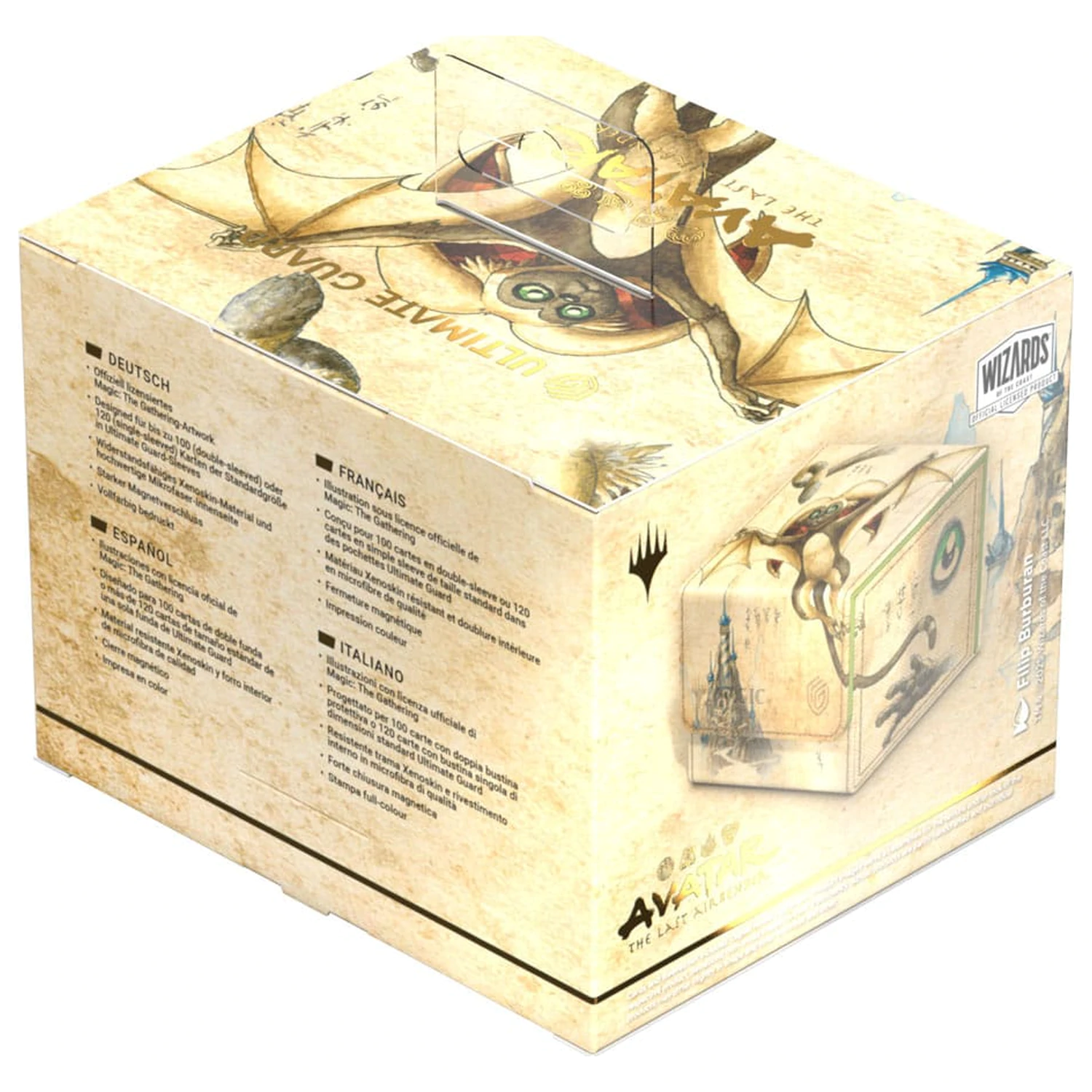 Ultimate Guard Sidewinder 100+ Xenoskin Magic: The Gathering | Avatar: The Last Airbender - Momo, Friendly Flier fotografii produktu