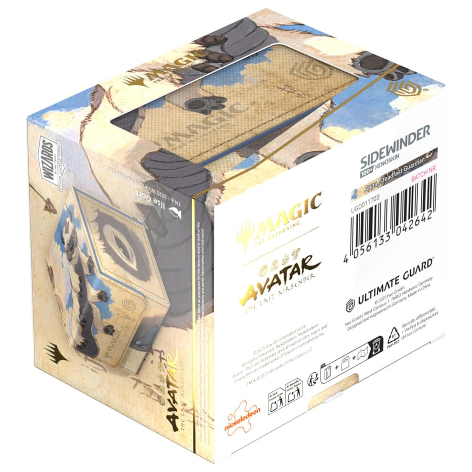 Ultimate Guard Sidewinder 100+ Xenoskin Magic: The Gathering | Avatar: The Last Airbender - Black Mana fotografii produktu