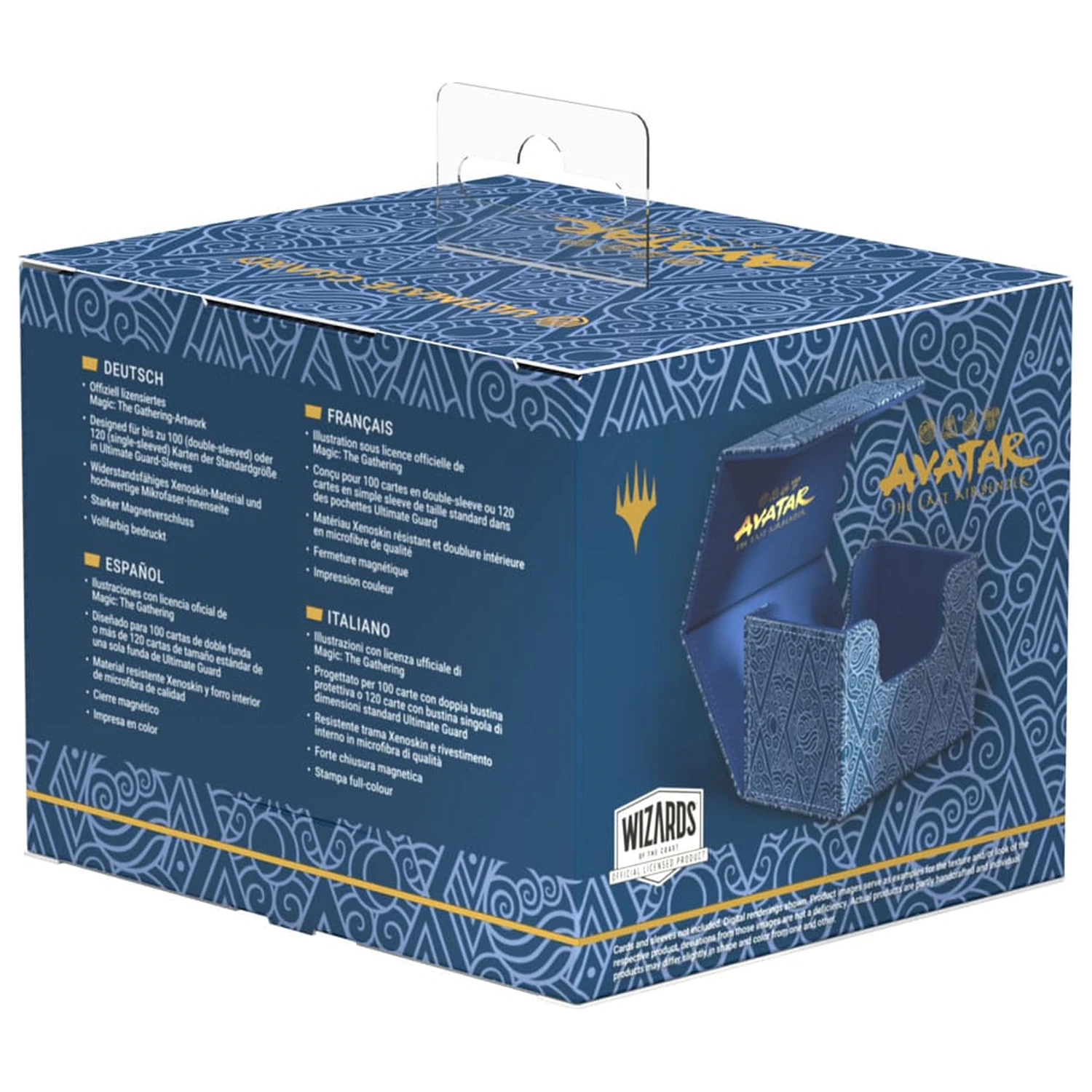 Ultimate Guard Sidewinder 100+ Xenoskin Magic: The Gathering | Avatar: The Last Airbender - Modrá Mana fotografii produktu