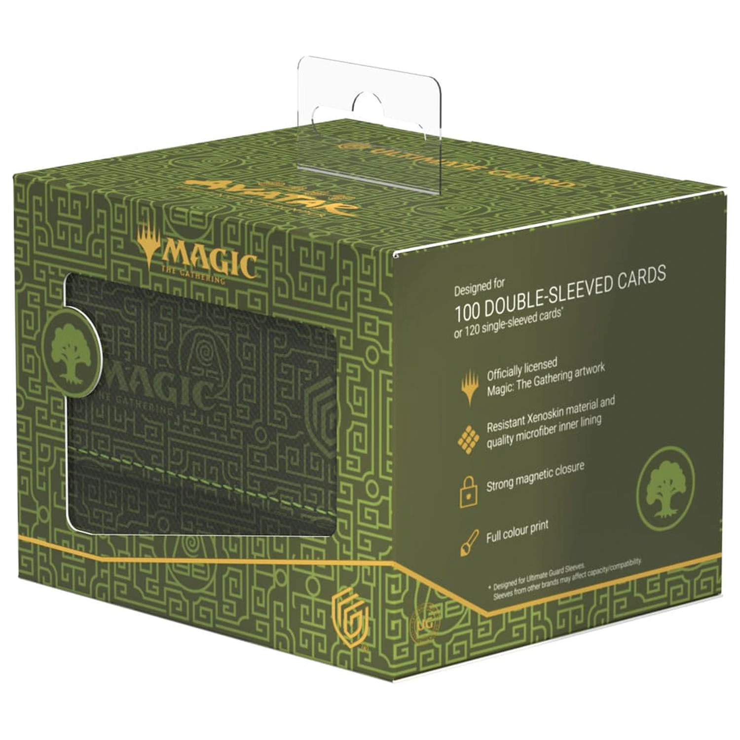 Ultimate Guard Sidewinder 100+ Xenoskin Magic: The Gathering | Avatar: The Last Airbender - Zelená Mana fotografii produktu