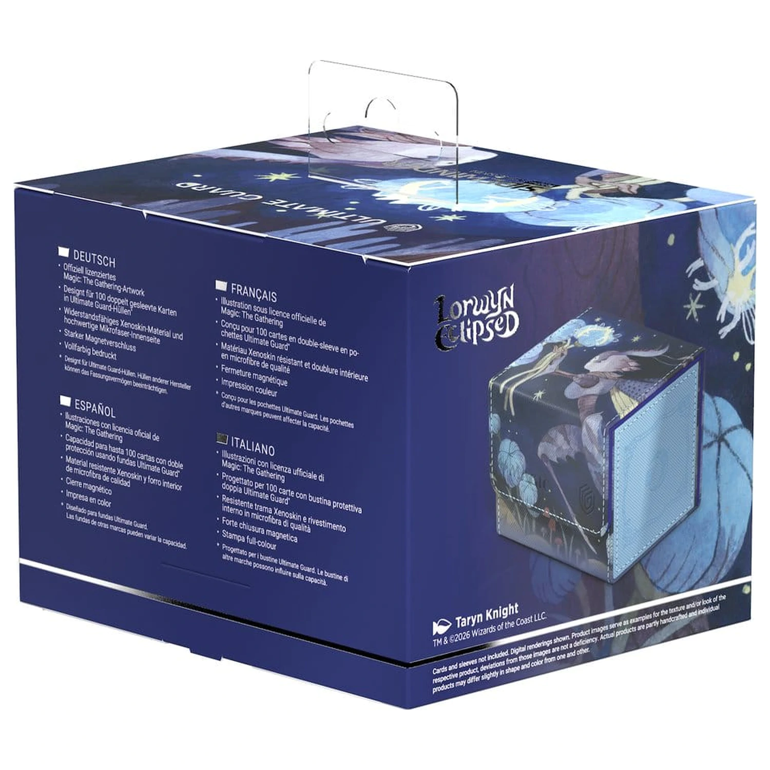 Ultimate Guard Sidewinder 100+ Xenoskin Magic: The Gathering "Lorwyn Eclipsed" - Black Mythic (Alternate Art) fotografii produktu