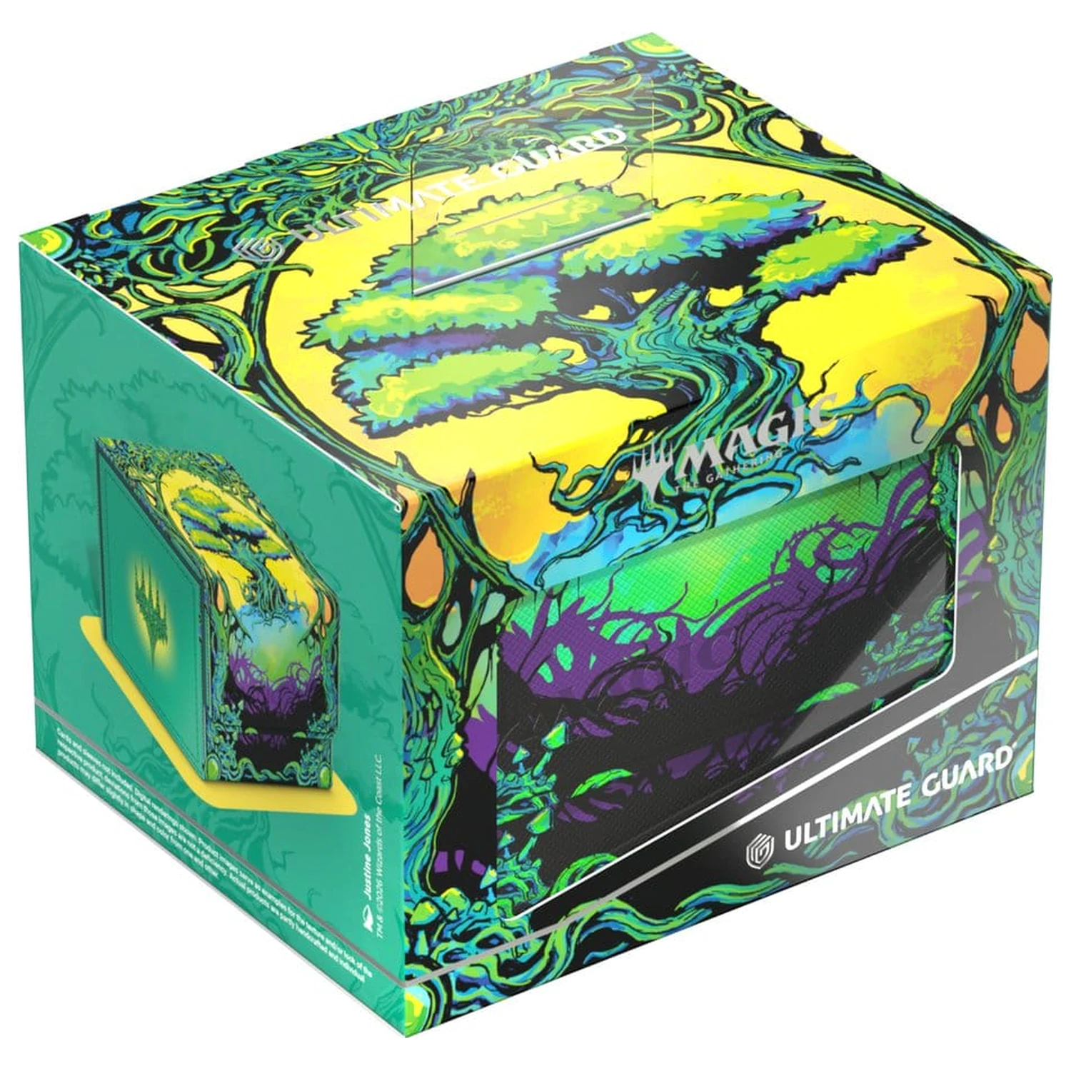 Ultimate Guard Sidewinder 100+ Xenoskin Magic: The Gathering "Mana Token" - Forest fotografii produktu