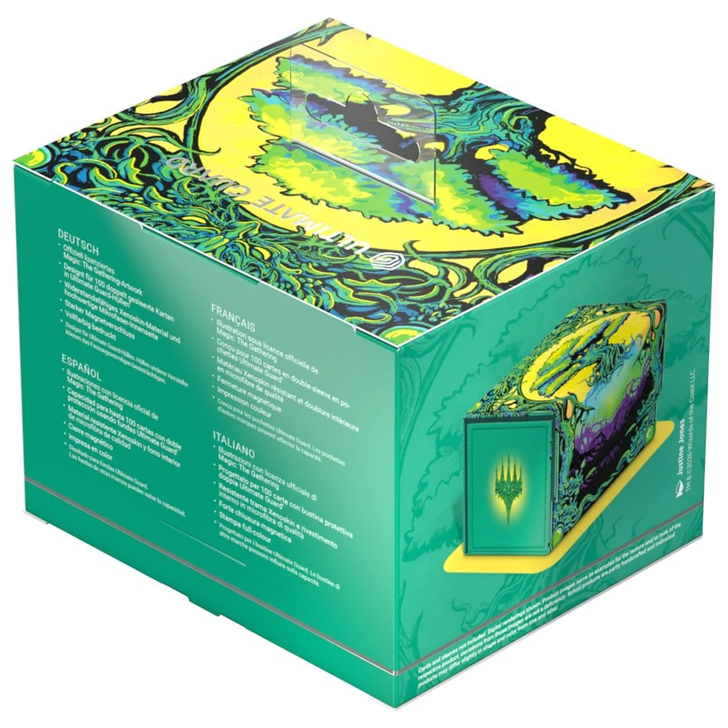 Ultimate Guard Sidewinder 100+ Xenoskin Magic: The Gathering "Mana Token" - Forest fotografii produktu