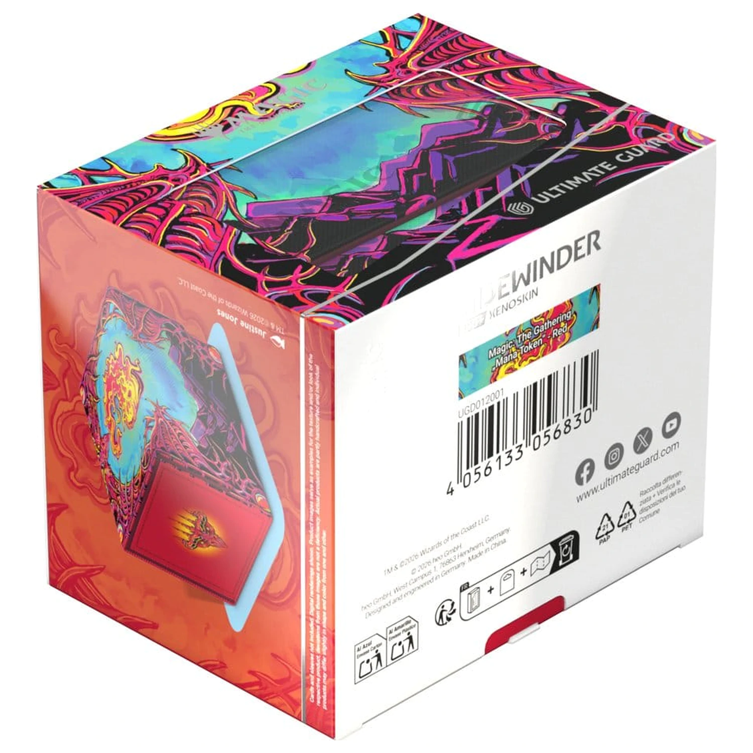 Ultimate Guard Sidewinder 100+ Xenoskin Magic: The Gathering "Mana Token" - Mountain fotografii produktu