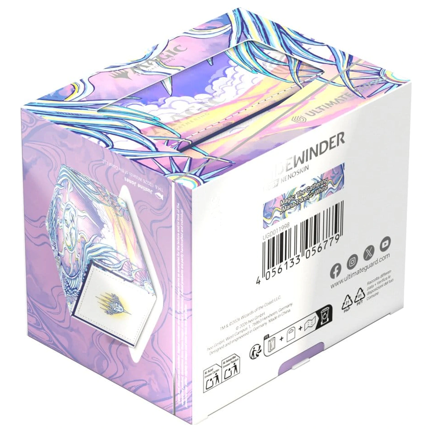 Ultimate Guard Sidewinder 100+ Xenoskin Magic: The Gathering "žeton many" - Plains fotografii produktu