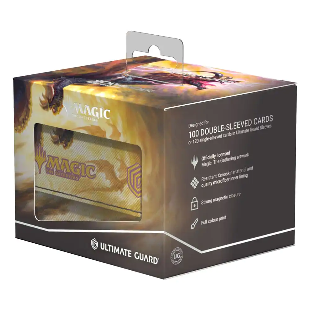 Ultimate Guard Sidewinder 100+ Xenoskin Magic: The Gathering "Tarkir: Dragonstorm" Ghostfire - Stormscale Scion - krabička na karty fotografii produktu