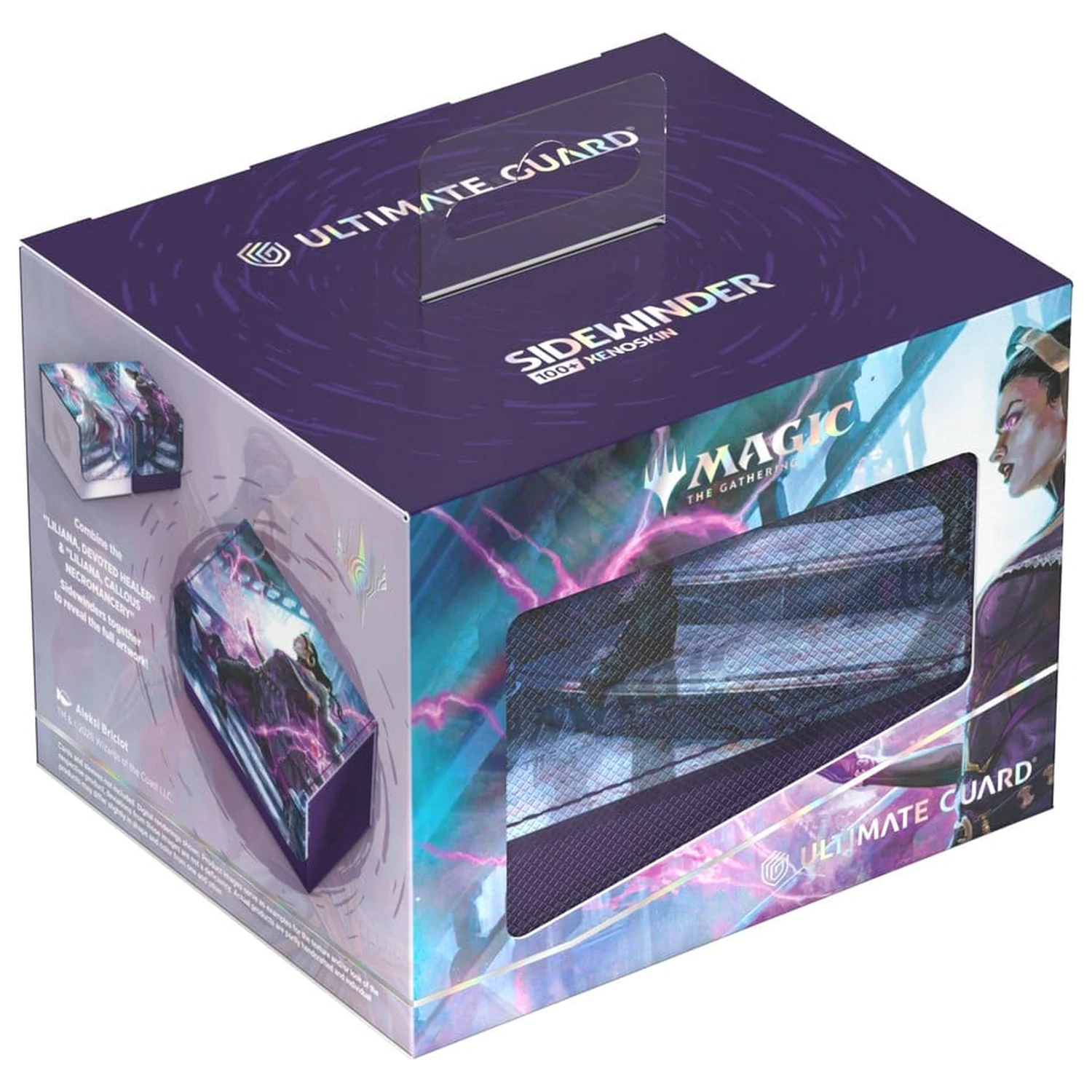 Ultimate Guard Sidewinder 100+ Xenoskin Magic: The Gathering "Reality Fracture" - Liliana, Callous Necromancer fotografii produktu