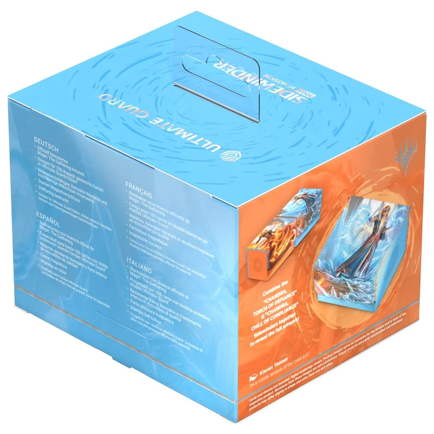 Ultimate Guard Sidewinder 100+ Xenoskin Magic: The Gathering "Reality Fracture" - Chandra, Chill of Compliance fotografii produktu