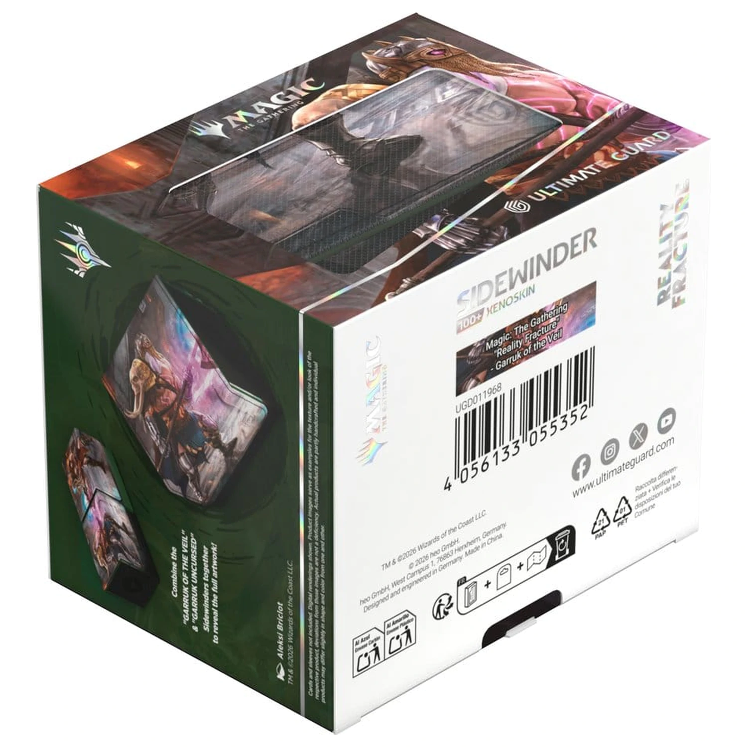 Ultimate Guard Sidewinder 100+ Xenoskin Magic: The Gathering "Reality Fracture" - Garruk of the Veil fotografii produktu