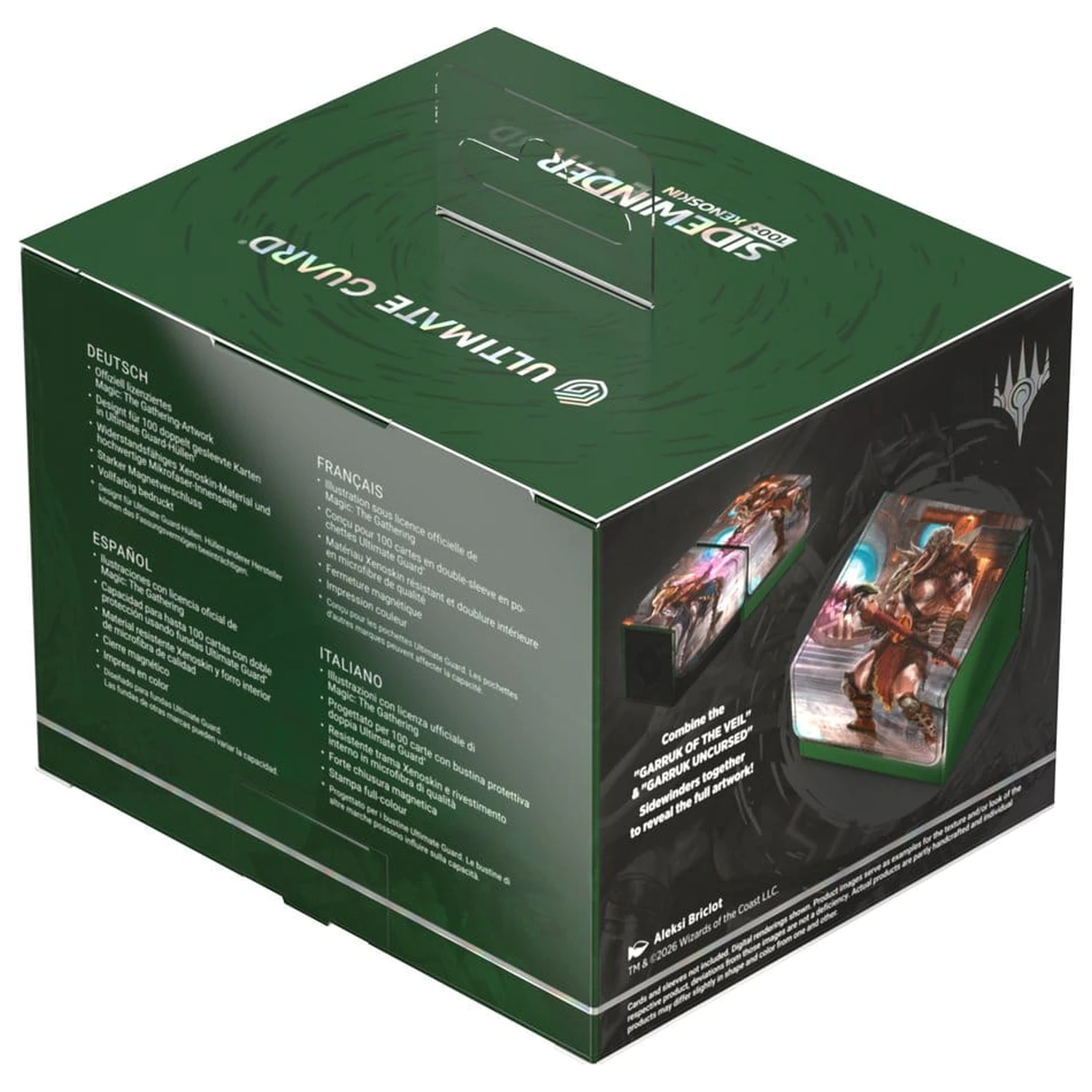 Ultimate Guard Sidewinder 100+ Xenoskin Magic: The Gathering "Reality Fracture" - Garruk Uncursed fotografii produktu