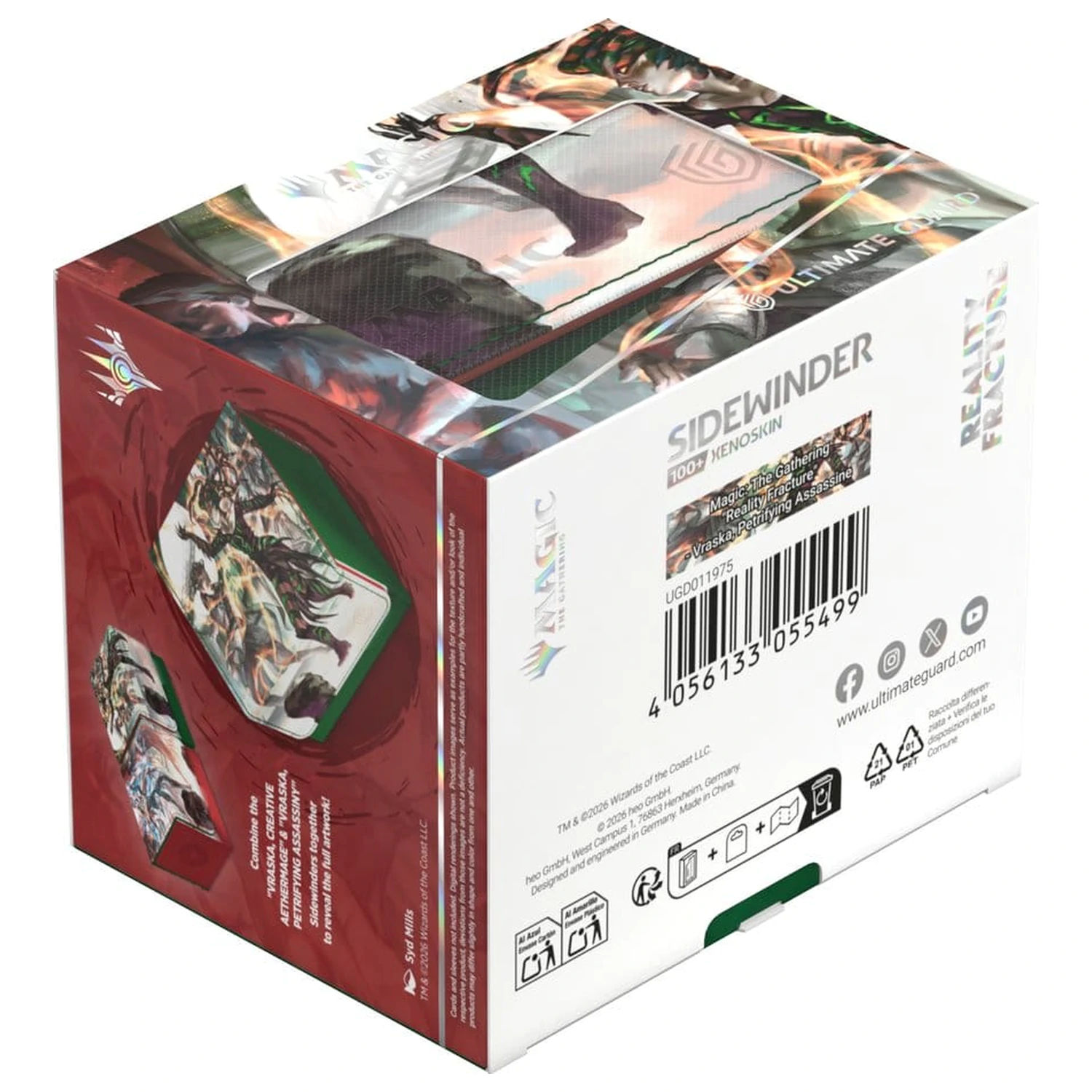 Ultimate Guard Sidewinder 100+ Xenoskin Magic: The Gathering "Reality Fracture" - Vraska, Petrifying Assassin fotografii produktu