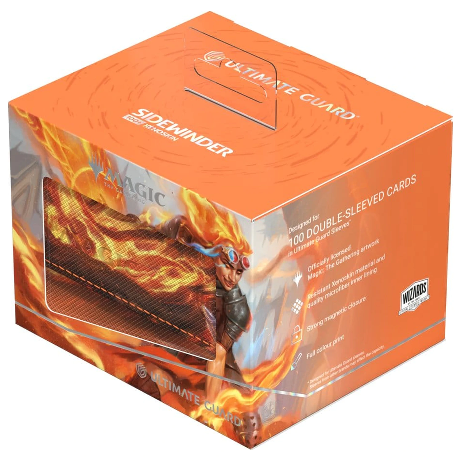 Ultimate Guard Sidewinder 100+ Xenoskin Magic: The Gathering "Reality Fracture" - Chandra, Torch of Defiance fotografii produktu