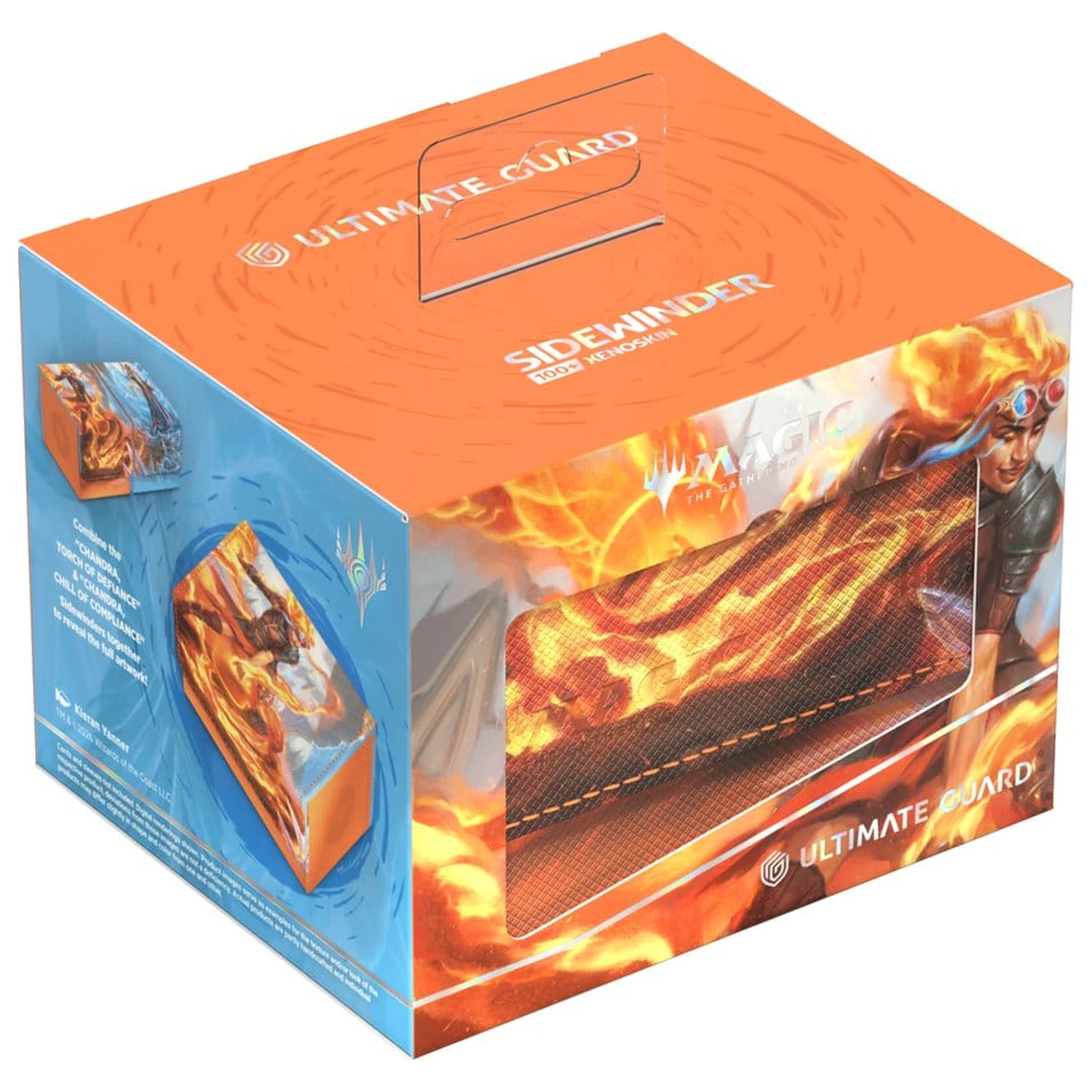 Ultimate Guard Sidewinder 100+ Xenoskin Magic: The Gathering "Reality Fracture" - Chandra, Torch of Defiance fotografii produktu