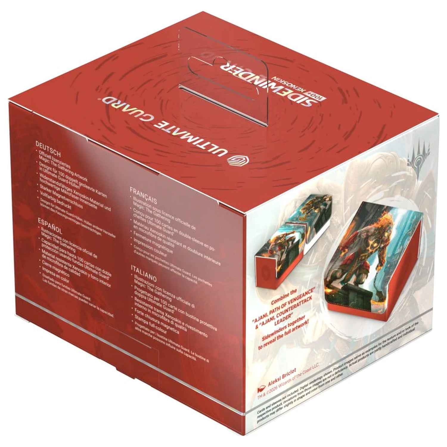 Ultimate Guard Sidewinder 100+ Xenoskin Magic: The Gathering "Reality Fracture" - Ajani, Path of Vengeance fotografii produktu
