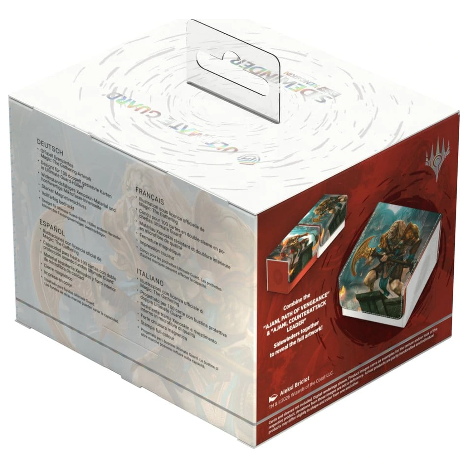 Ultimate Guard Sidewinder 100+ Xenoskin Magic: The Gathering "Reality Fracture" - Ajani, Counterattack Leader fotografii produktu