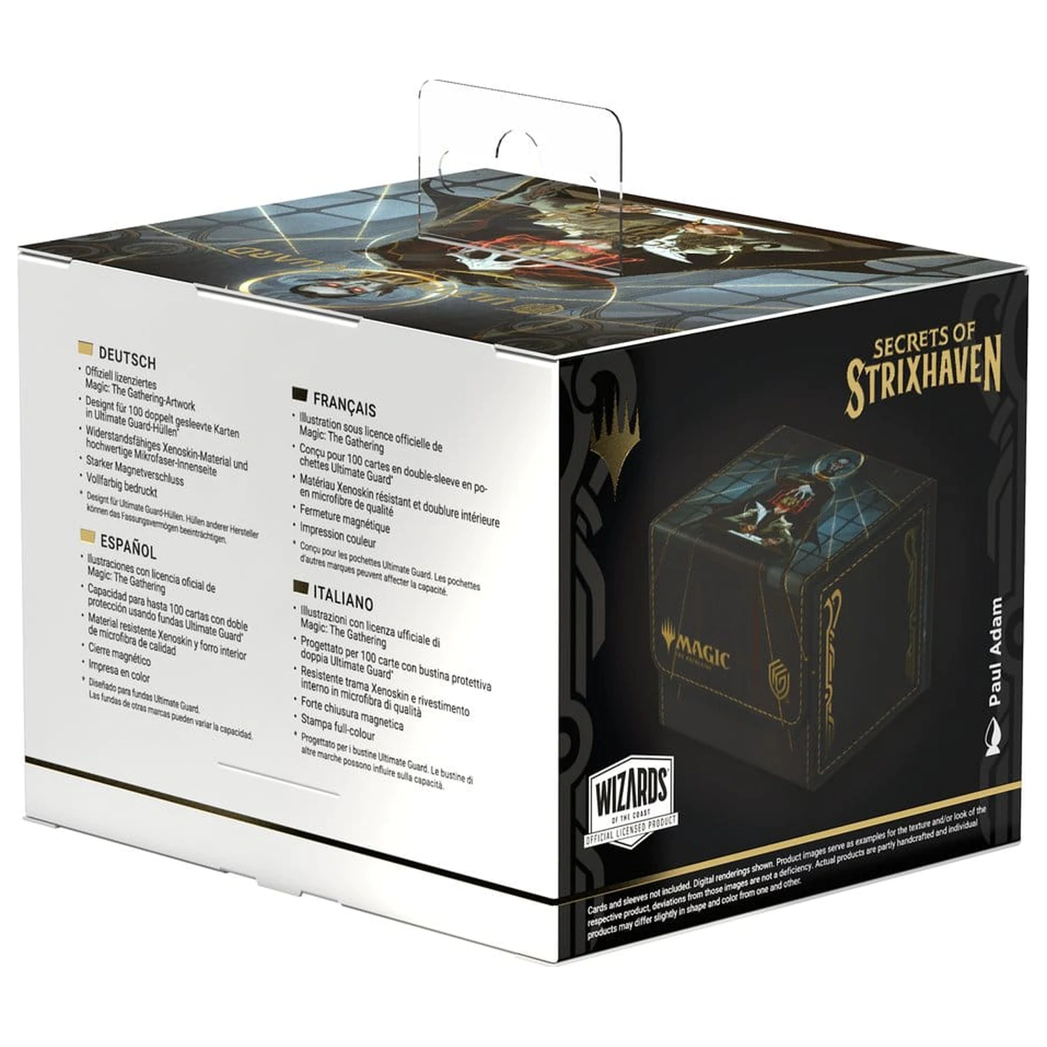 Ultimate Guard Sidewinder 100+ Xenoskin Magic: The Gathering "Secrets of Strixhaven" - Vampiric Tutor fotografii produktu