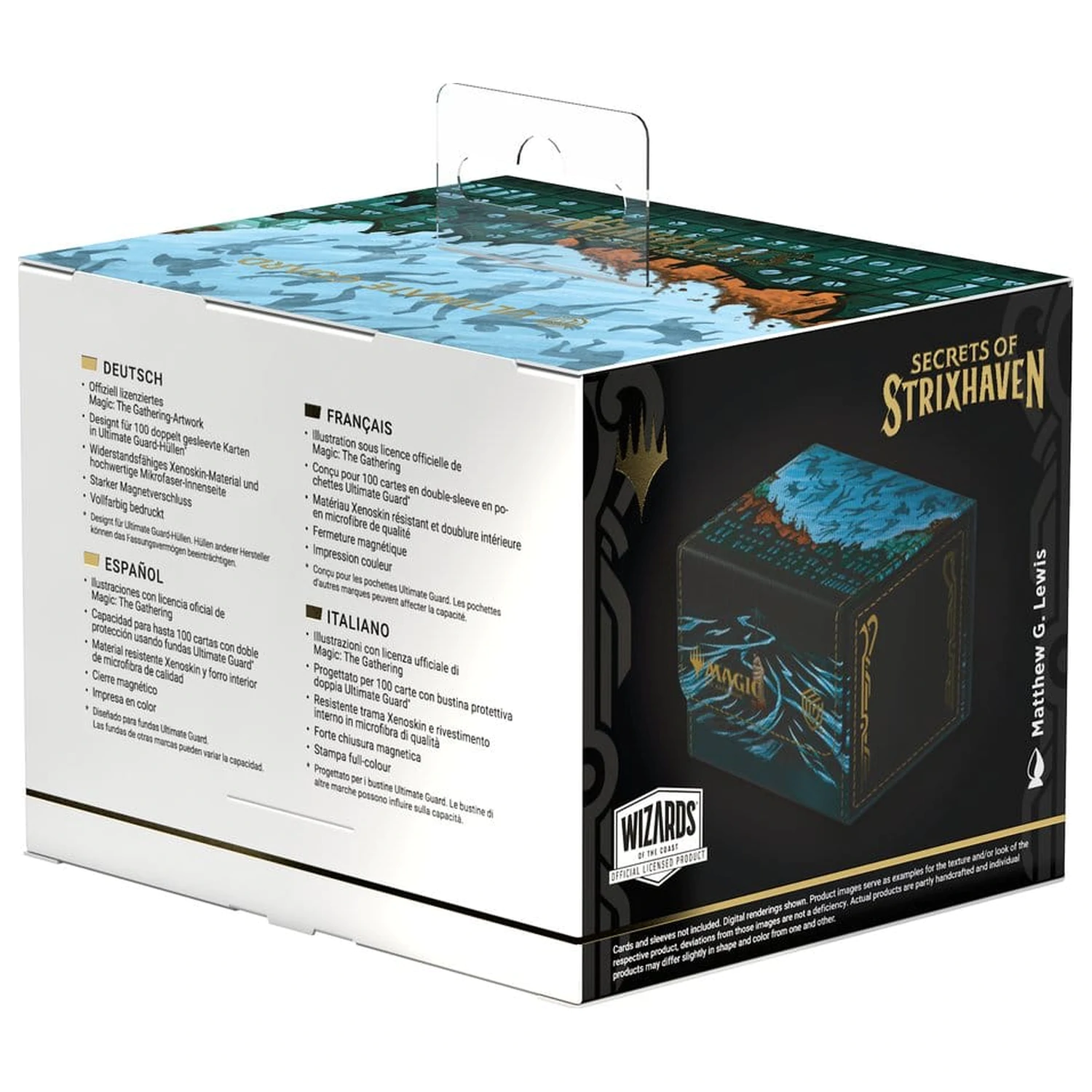 Ultimate Guard Sidewinder 100+ Xenoskin Magic: The Gathering "Secrets of Strixhaven" - Cyclonic Rift fotografii produktu
