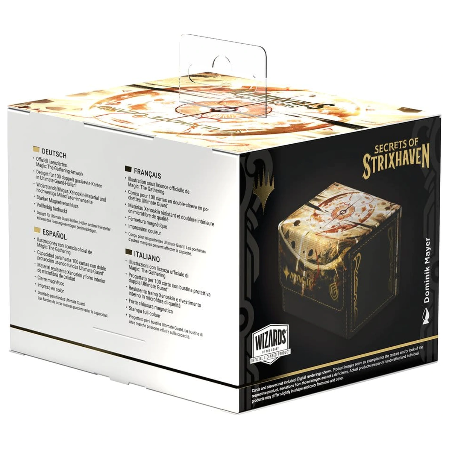 Ultimate Guard Sidewinder 100+ Xenoskin Magic: The Gathering "Secrets of Strixhaven" - Armageddon krabička na balíček fotografii produktu