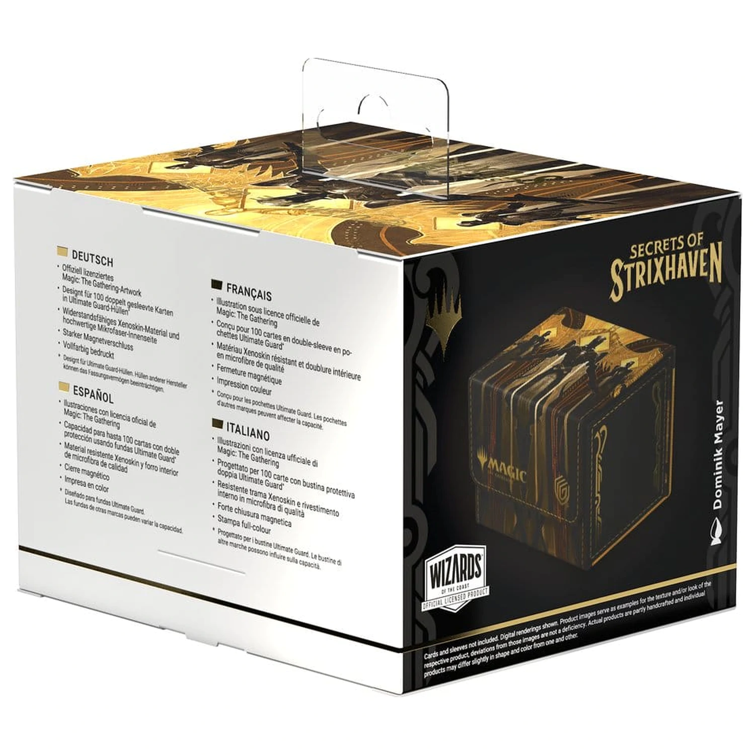 Ultimate Guard Sidewinder 100+ Xenoskin Magic: The Gathering "Secrets of Strixhaven" - White Rare (Alternate Art) fotografii produktu