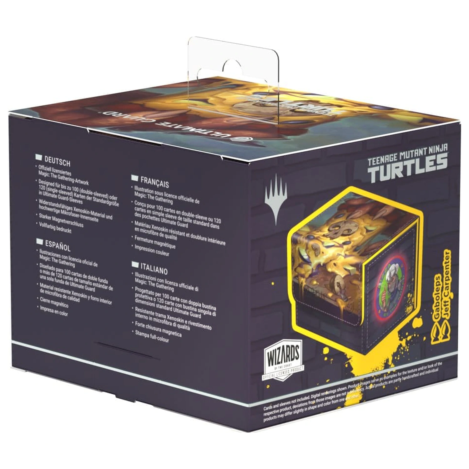 Ultimate Guard Sidewinder 100+ Xenoskin Magic: The Gathering | Teenage Mutant Ninja Turtles - Swamp krabička na balíček fotografii produktu